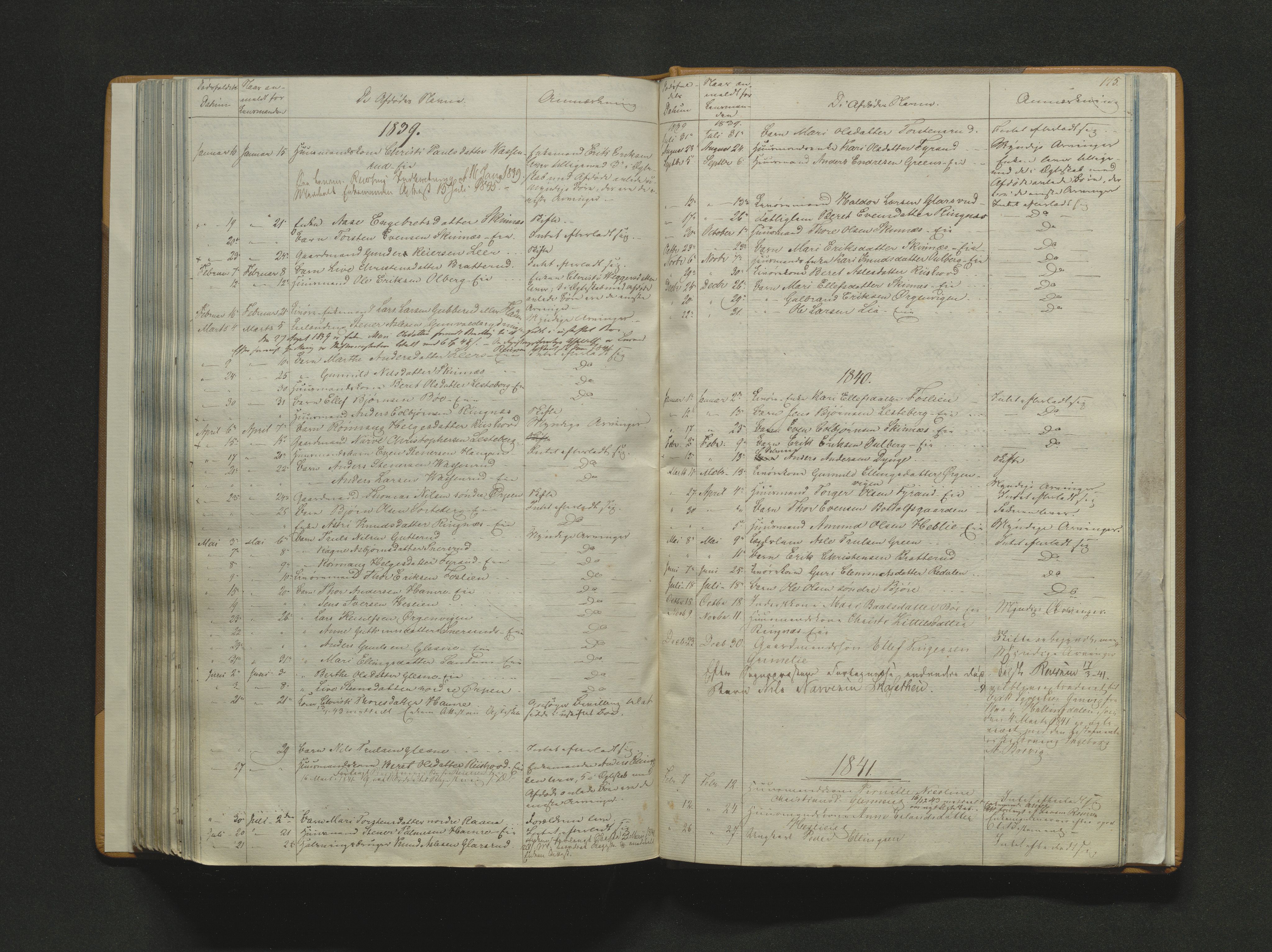 Eiker, Modum og Sigdal sorenskriveri, AV/SAKO-A-123/H/Ha/Haa/L0001: Dødsfallsprotokoll, 1826-1850, p. 175