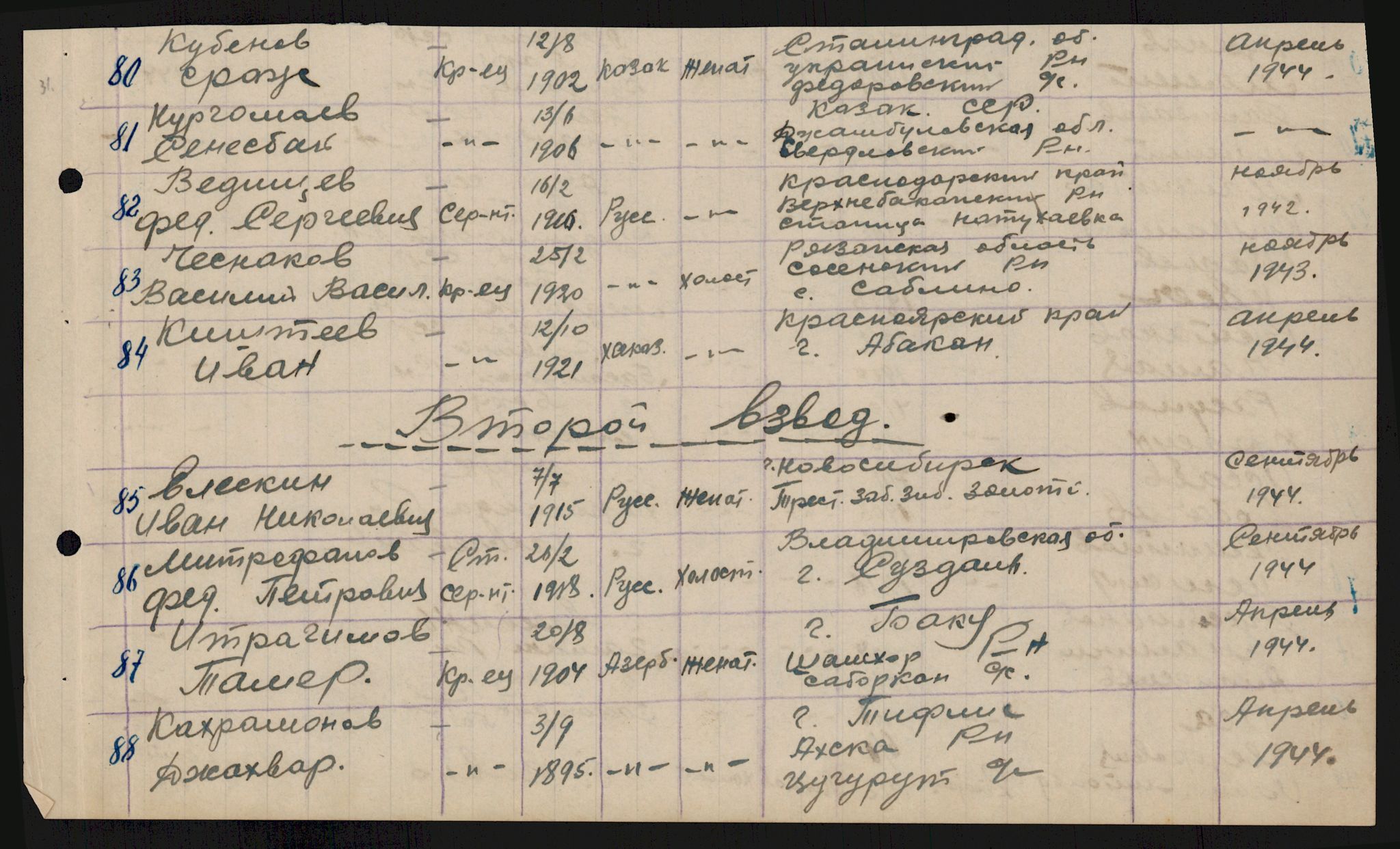 Flyktnings- og fangedirektoratet, Repatrieringskontoret, AV/RA-S-1681/D/Db/L0018: Displaced Persons (DPs) og sivile tyskere, 1945-1948, p. 539