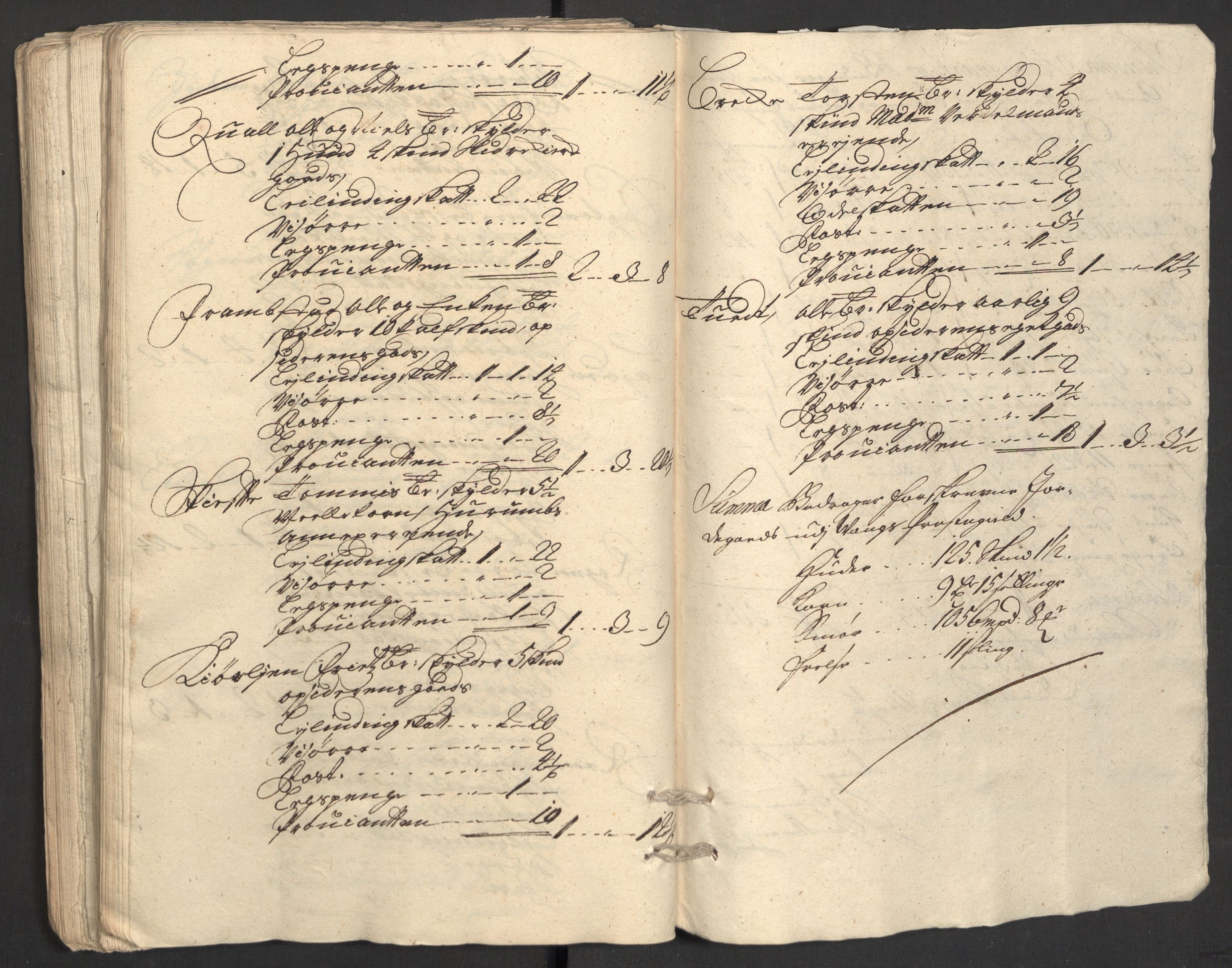 Rentekammeret inntil 1814, Reviderte regnskaper, Fogderegnskap, RA/EA-4092/R18/L1308: Fogderegnskap Hadeland, Toten og Valdres, 1711, p. 207
