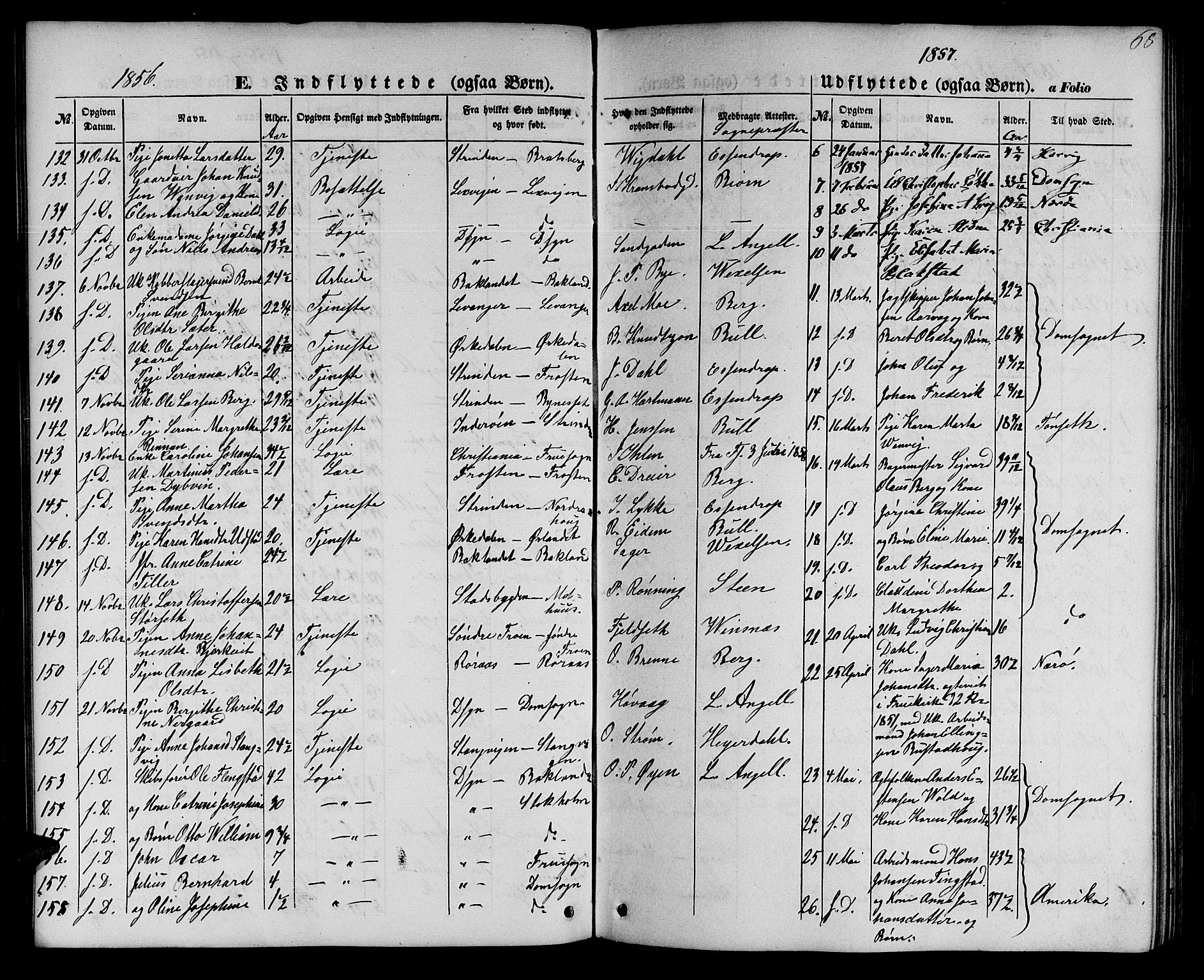 Ministerialprotokoller, klokkerbøker og fødselsregistre - Sør-Trøndelag, SAT/A-1456/602/L0113: Parish register (official) no. 602A11, 1849-1861, p. 68