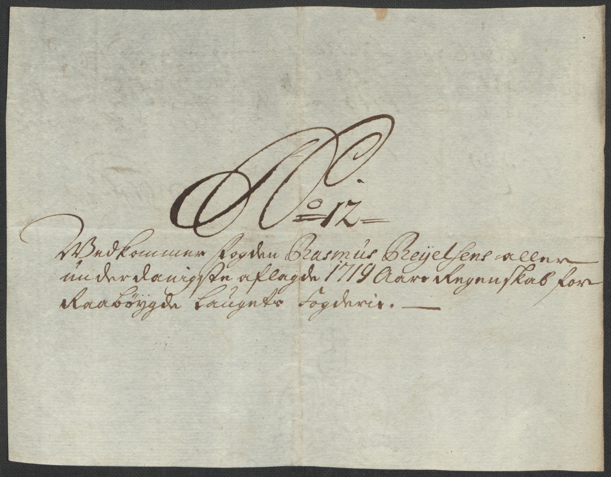 Rentekammeret inntil 1814, Reviderte regnskaper, Fogderegnskap, AV/RA-EA-4092/R40/L2453: Fogderegnskap Råbyggelag, 1718-1719, p. 365