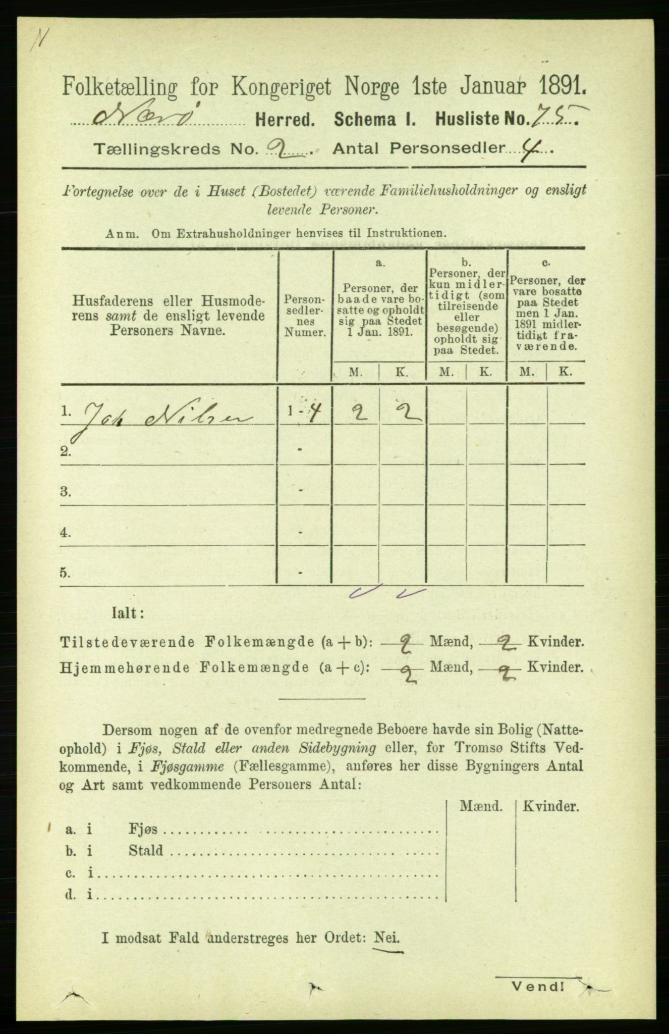 RA, 1891 census for 1751 Nærøy, 1891, p. 622