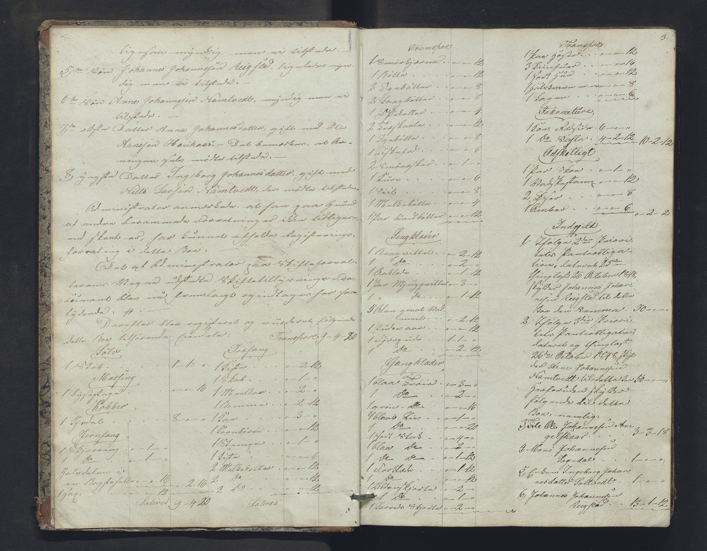 Nordhordland sorenskrivar, AV/SAB-A-2901/1/H/Hb/L0007: Registreringsprotokollar, 1855-1869, p. 3