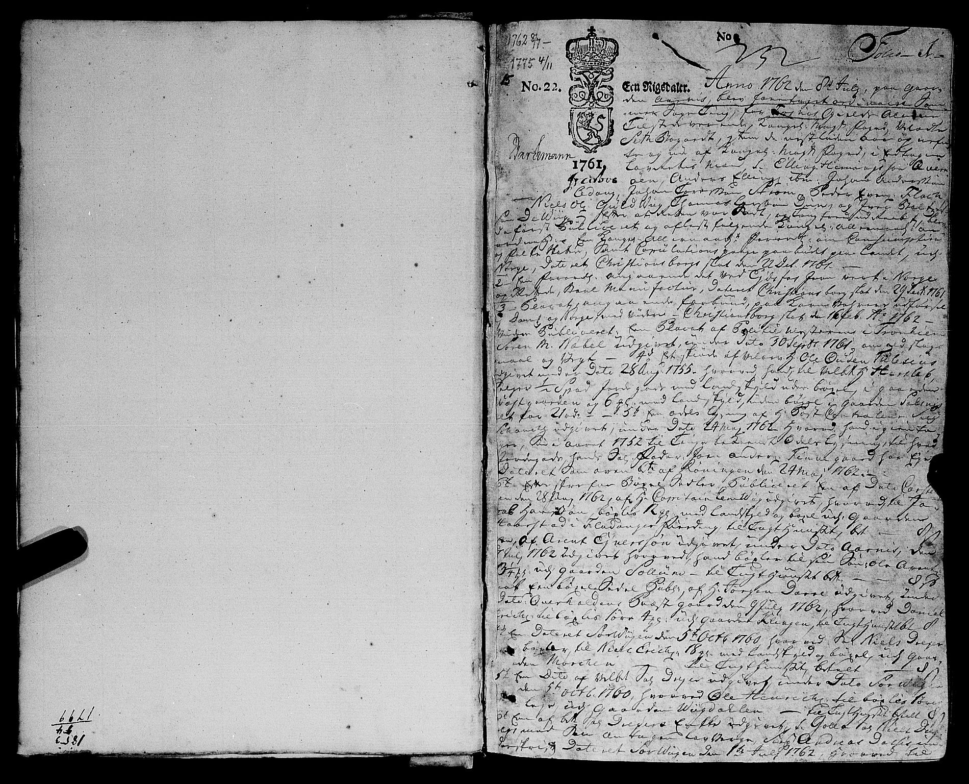 Namdal sorenskriveri, SAT/A-4133/1/1/1A/L0012: Tingbok, 1762-1775, p. 0b-1a