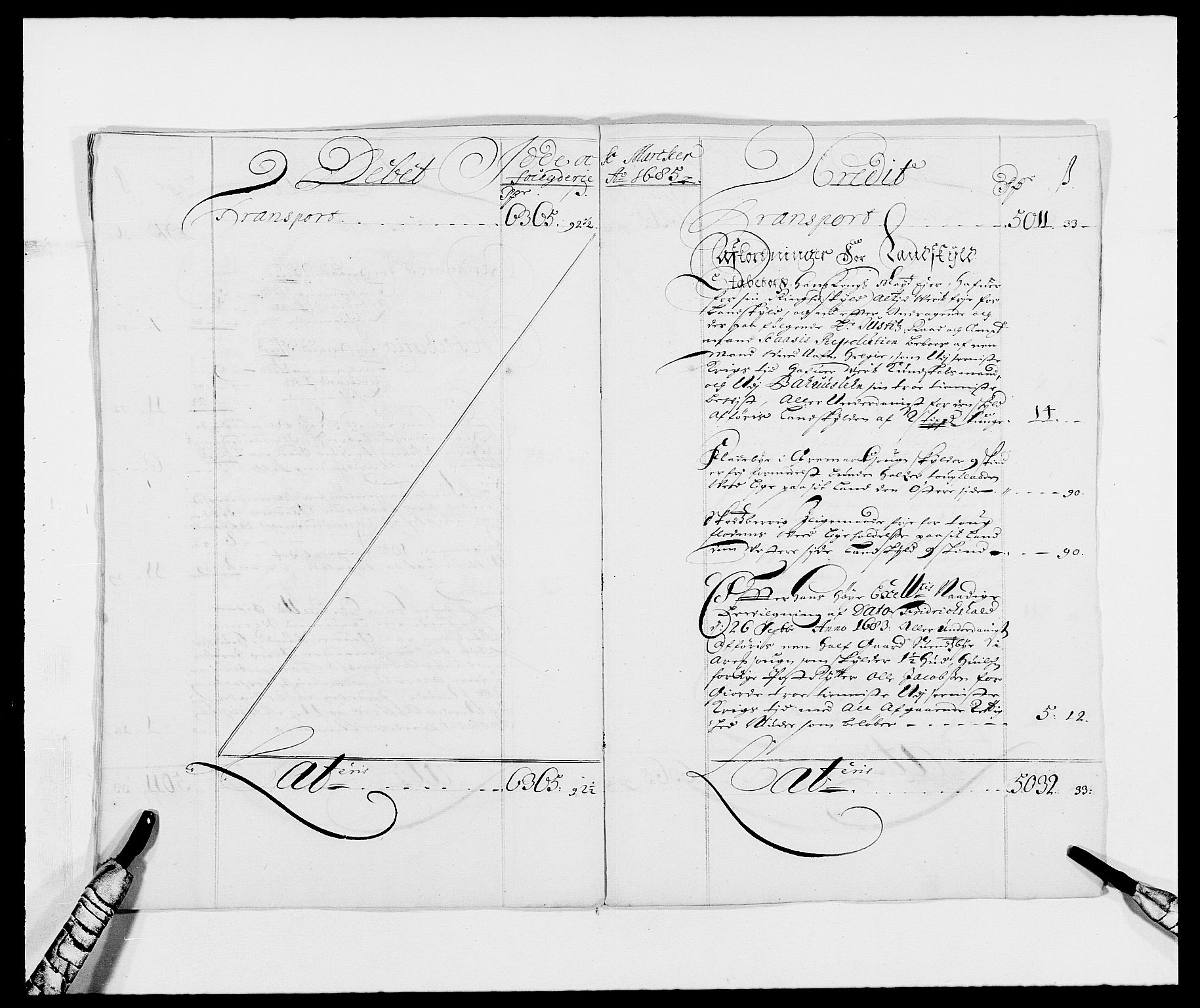 Rentekammeret inntil 1814, Reviderte regnskaper, Fogderegnskap, AV/RA-EA-4092/R01/L0006: Fogderegnskap Idd og Marker, 1685-1686, p. 8