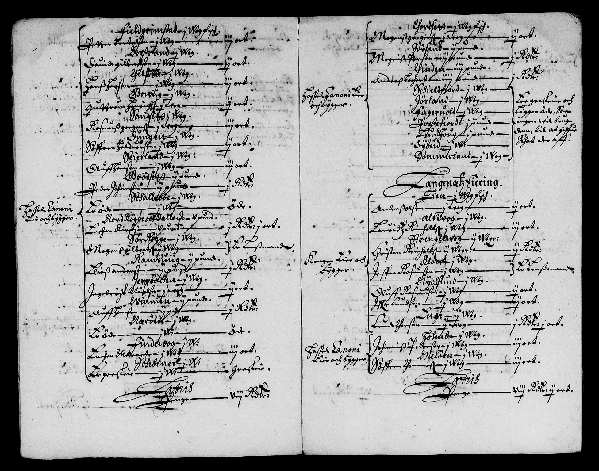 Rentekammeret inntil 1814, Reviderte regnskaper, Lensregnskaper, AV/RA-EA-5023/R/Rb/Rbz/L0040: Nordlandenes len, 1663-1665