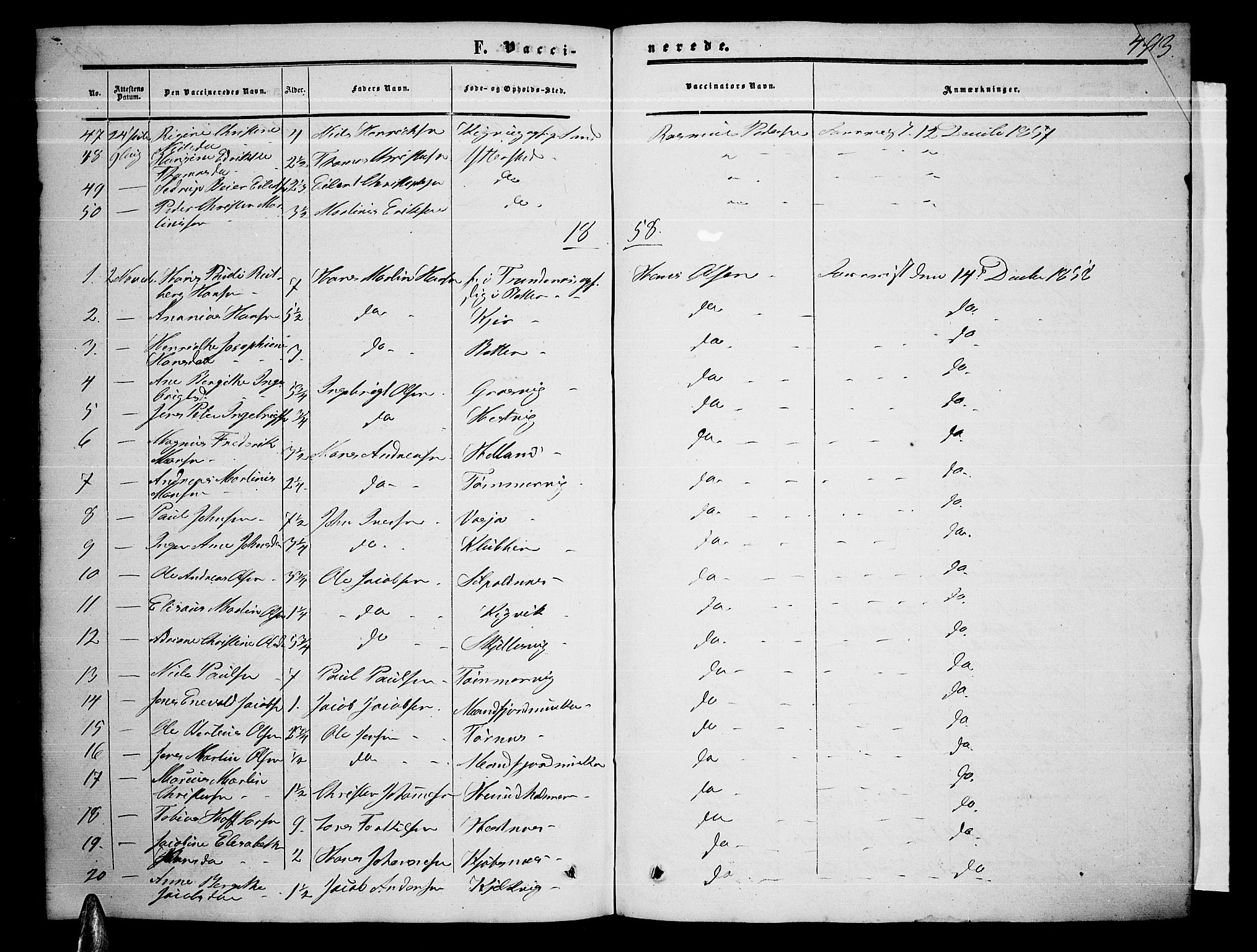 Ministerialprotokoller, klokkerbøker og fødselsregistre - Nordland, AV/SAT-A-1459/872/L1046: Parish register (copy) no. 872C02, 1852-1879, p. 492