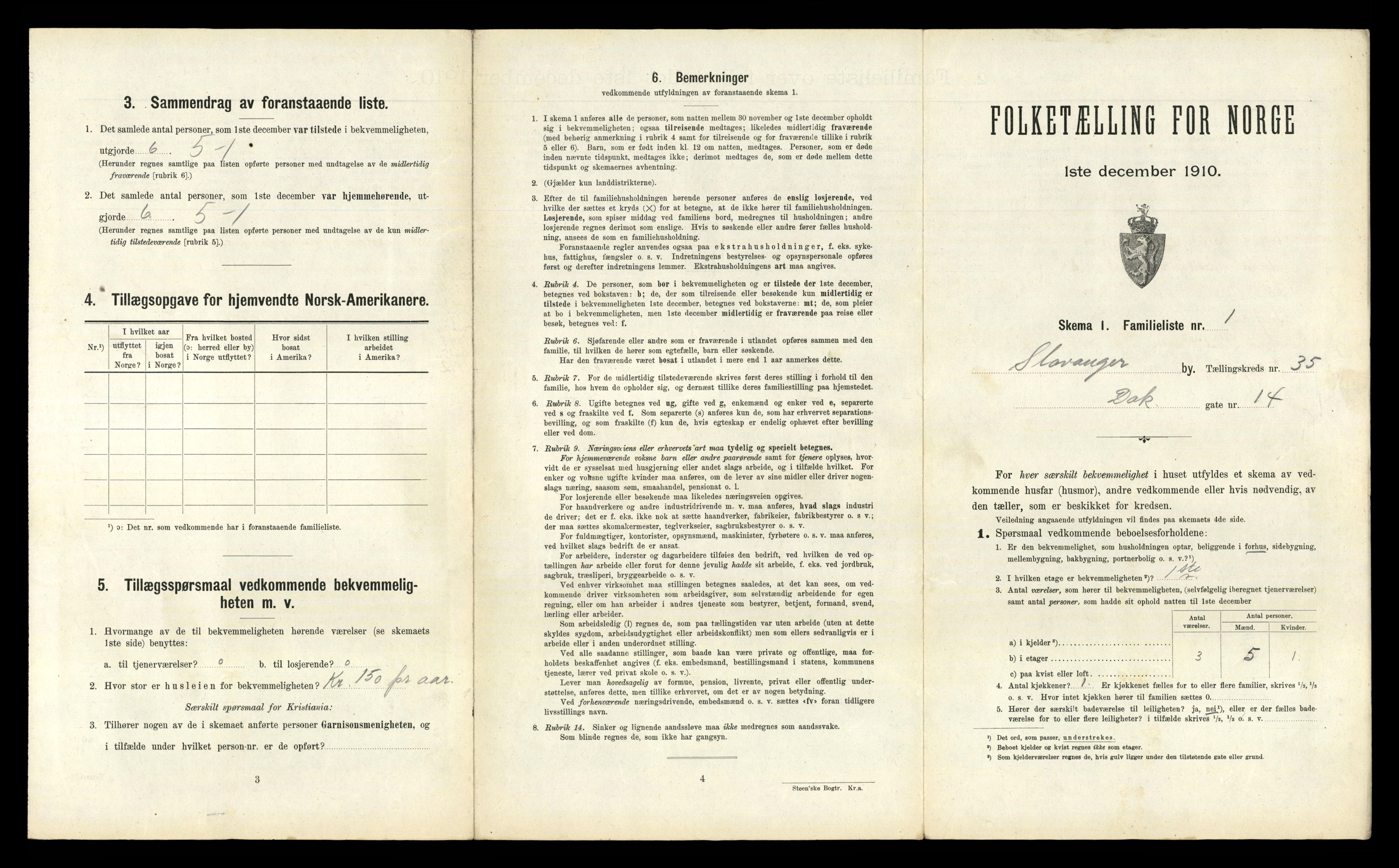 RA, 1910 census for Stavanger, 1910, p. 22412