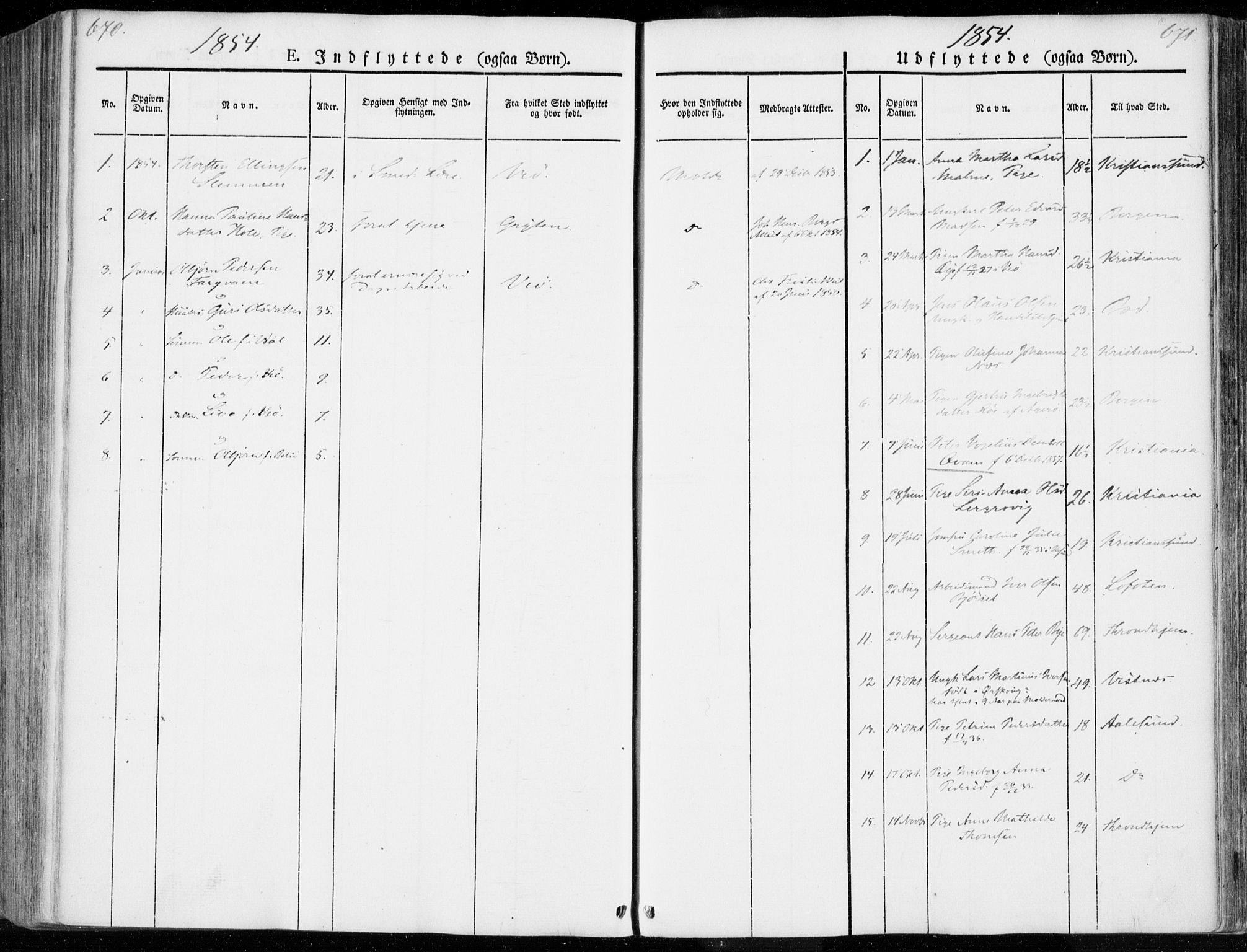 Ministerialprotokoller, klokkerbøker og fødselsregistre - Møre og Romsdal, AV/SAT-A-1454/558/L0689: Parish register (official) no. 558A03, 1843-1872, p. 670-671