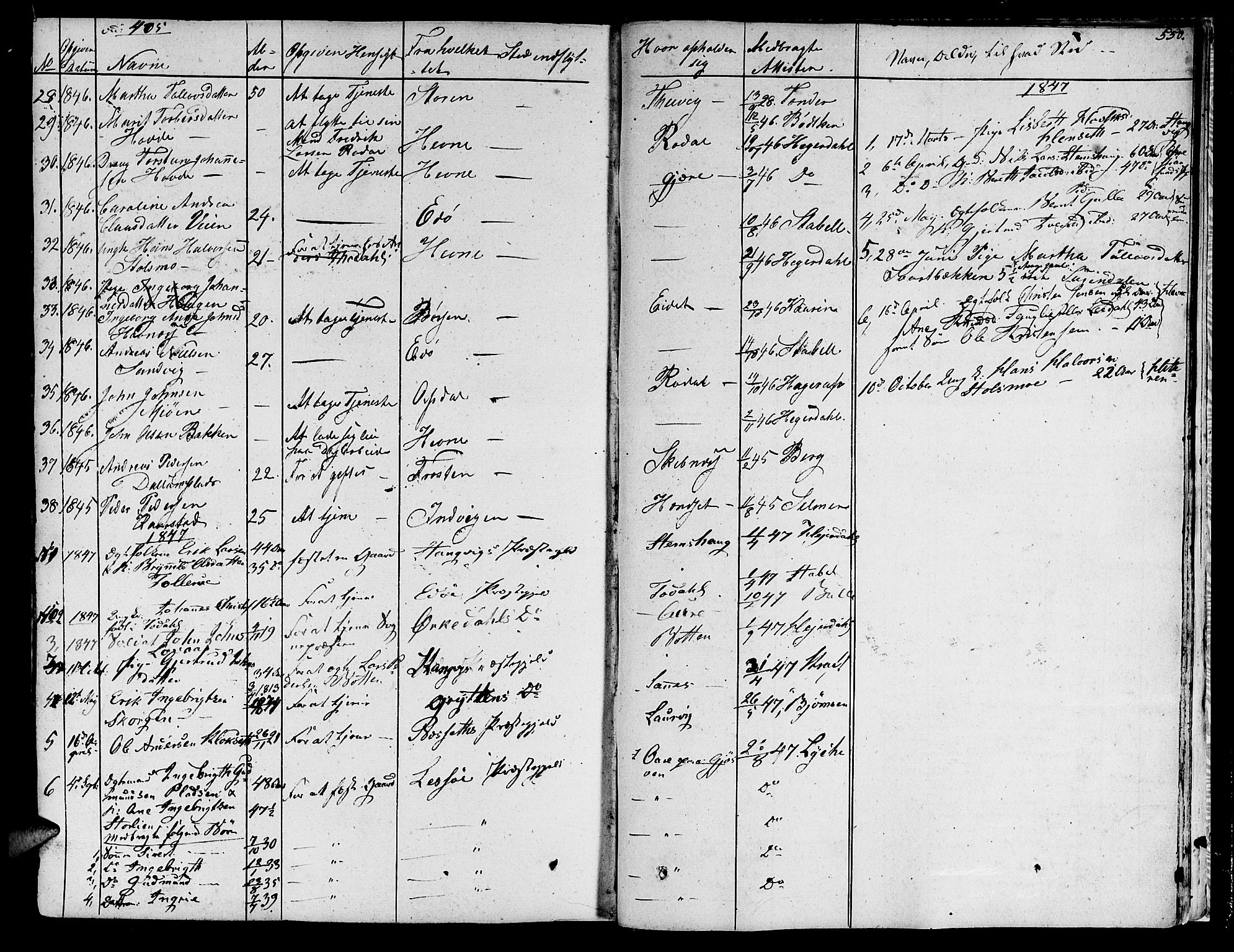 Ministerialprotokoller, klokkerbøker og fødselsregistre - Møre og Romsdal, SAT/A-1454/578/L0904: Parish register (official) no. 578A03, 1836-1858, p. 550