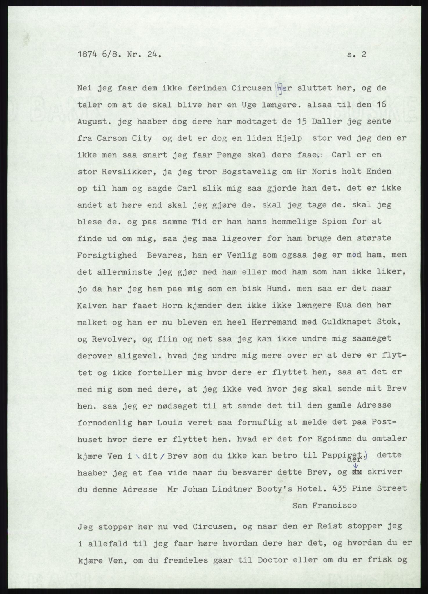 Samlinger til kildeutgivelse, Amerikabrevene, AV/RA-EA-4057/F/L0008: Innlån fra Hedmark: Gamkind - Semmingsen, 1838-1914, p. 251