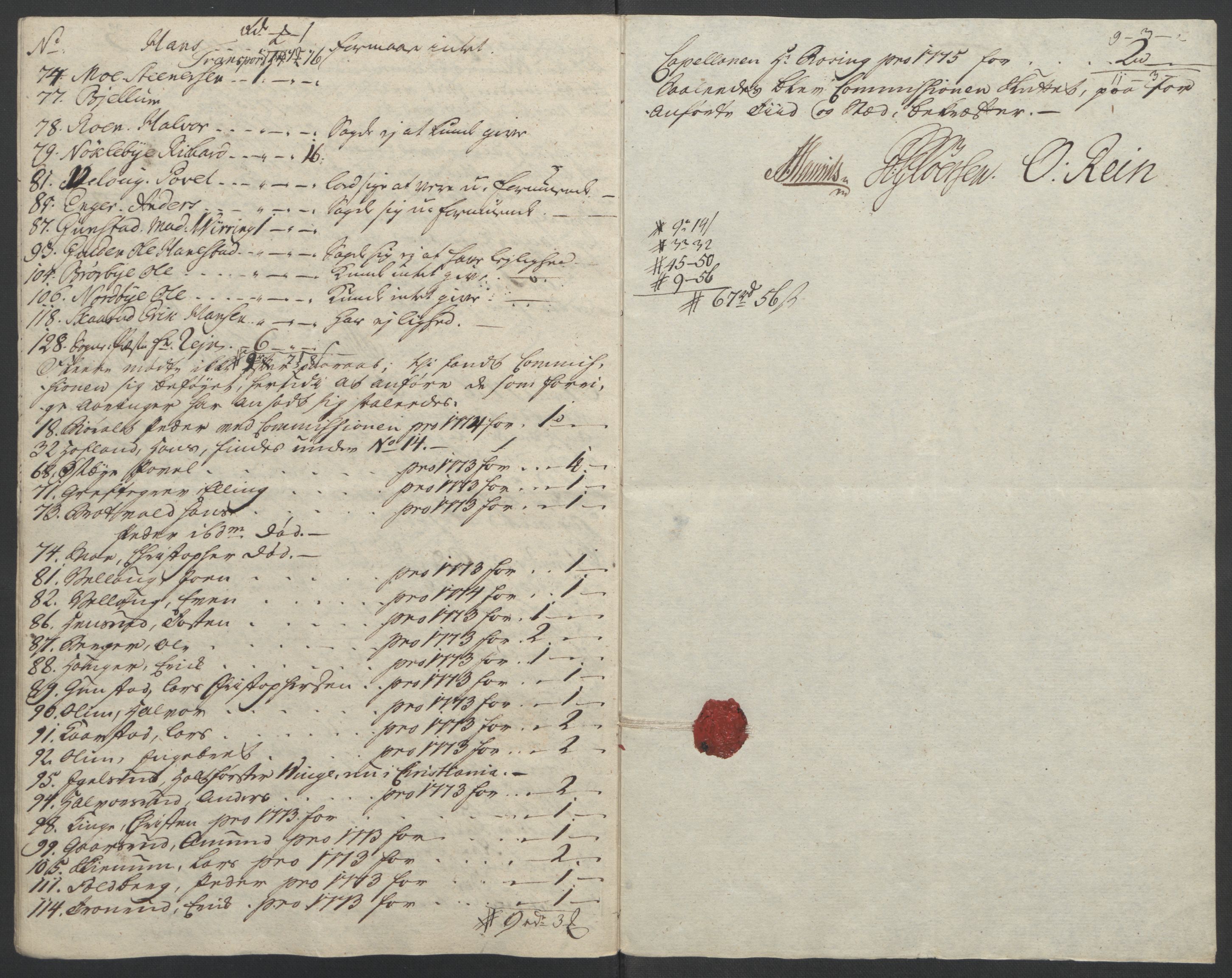 Rentekammeret inntil 1814, Reviderte regnskaper, Fogderegnskap, AV/RA-EA-4092/R19/L1399: Fogderegnskap Toten, Hadeland og Vardal, 1762-1783, p. 419