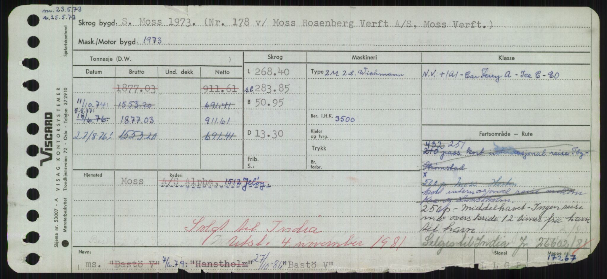 Sjøfartsdirektoratet med forløpere, Skipsmålingen, RA/S-1627/H/Hd/L0003: Fartøy, B-Bev, p. 373