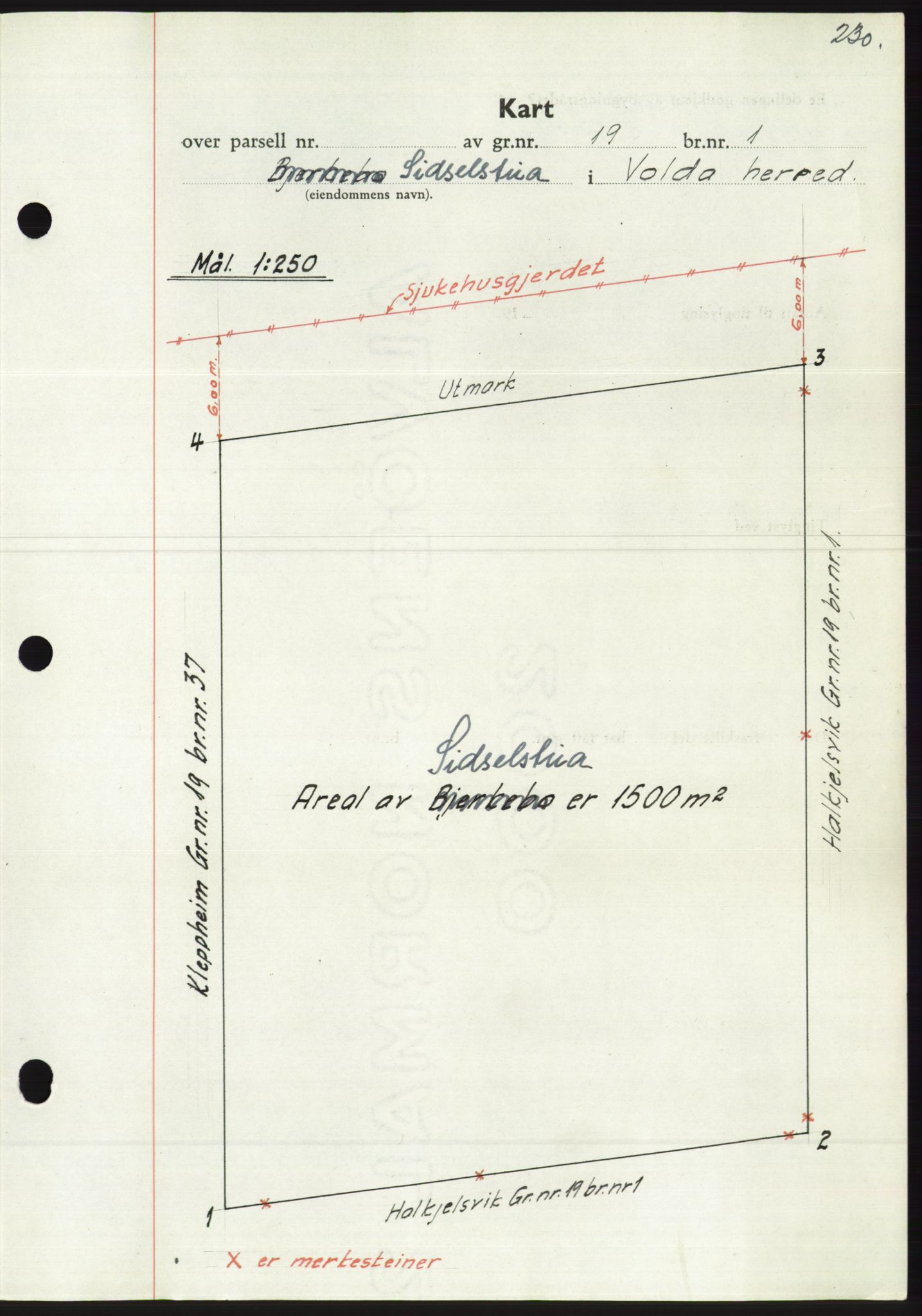 Søre Sunnmøre sorenskriveri, AV/SAT-A-4122/1/2/2C/L0068: Mortgage book no. 62, 1939-1939, Diary no: : 942/1939