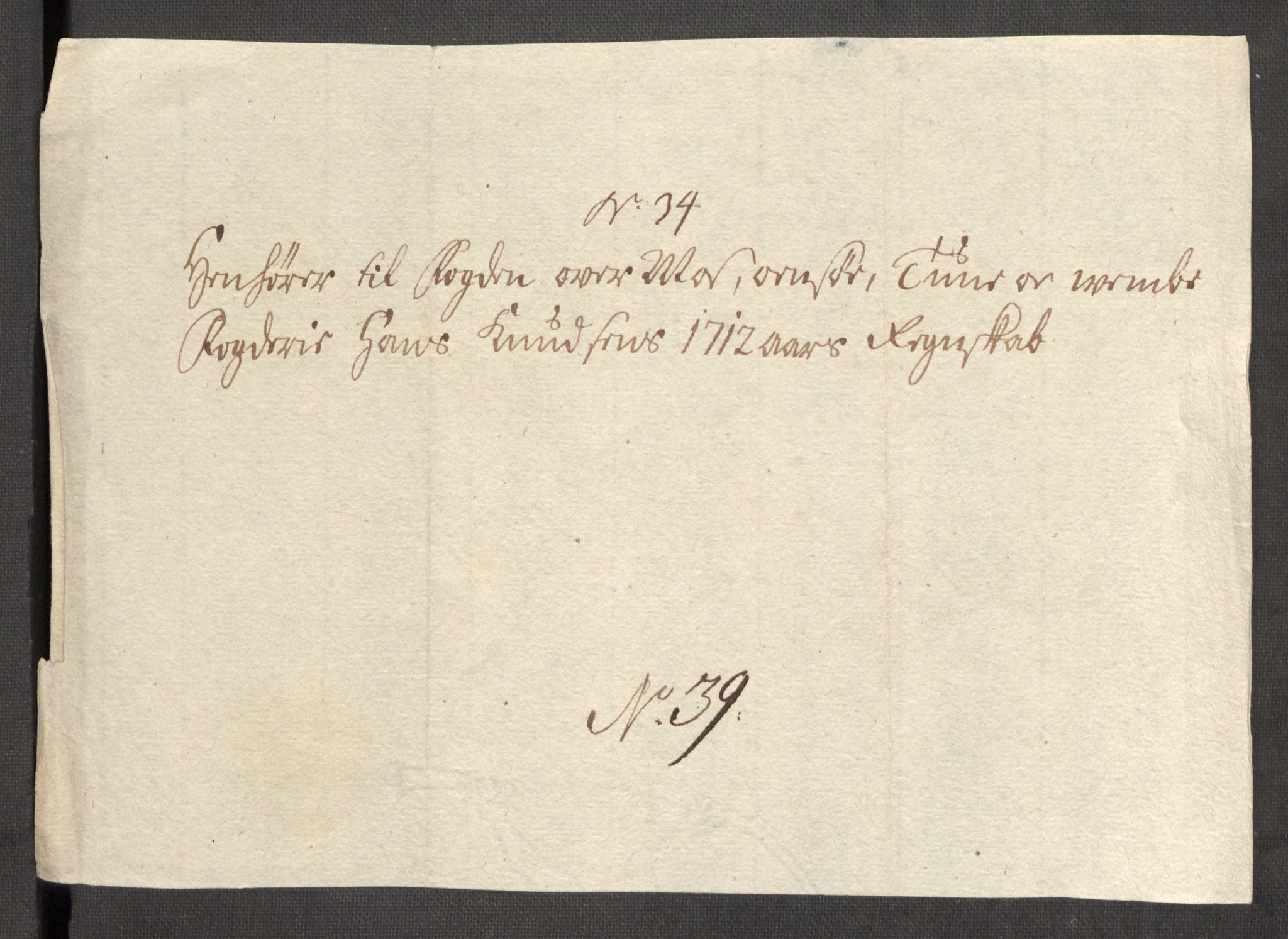 Rentekammeret inntil 1814, Reviderte regnskaper, Fogderegnskap, AV/RA-EA-4092/R04/L0137: Fogderegnskap Moss, Onsøy, Tune, Veme og Åbygge, 1712, p. 187