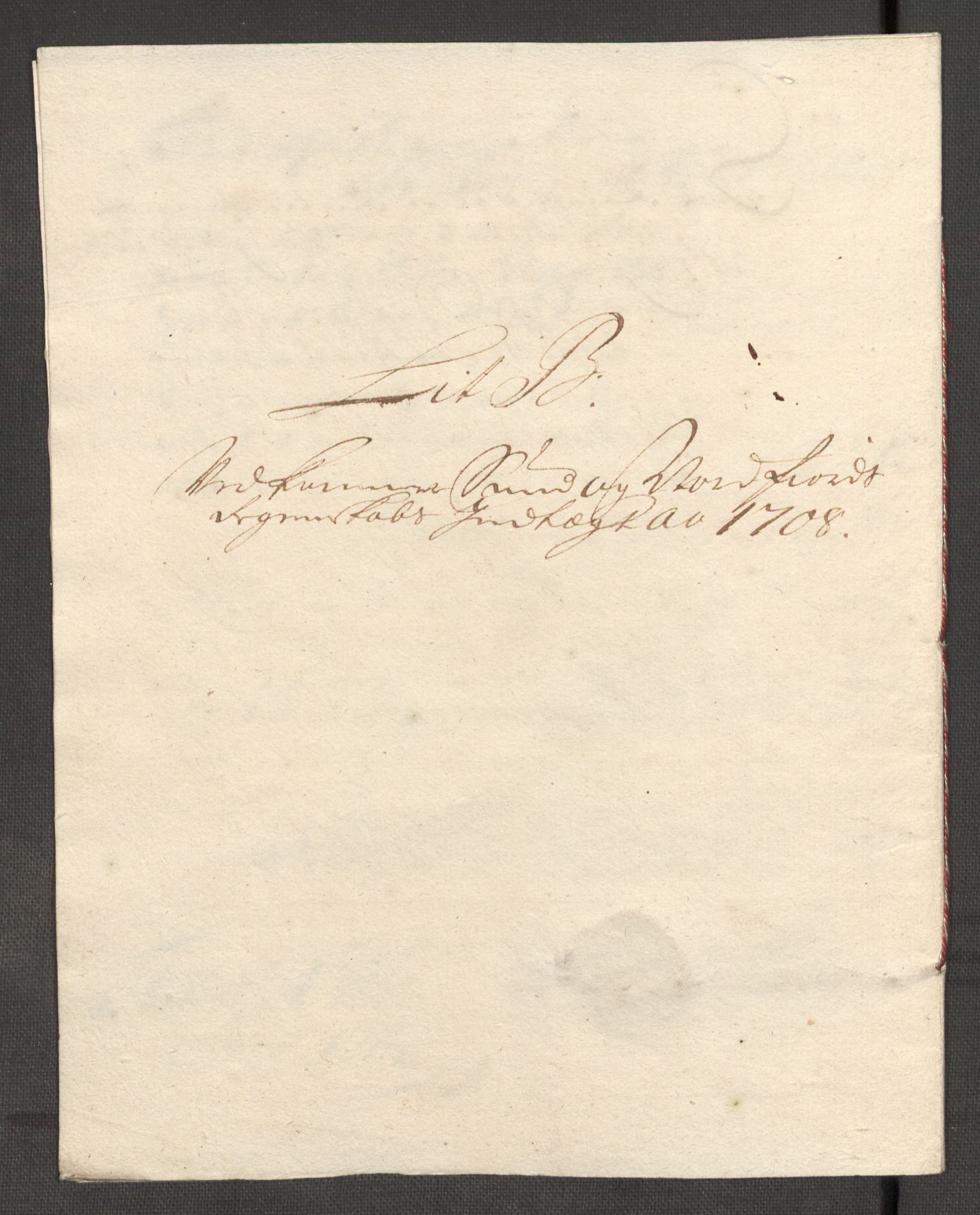 Rentekammeret inntil 1814, Reviderte regnskaper, Fogderegnskap, AV/RA-EA-4092/R53/L3431: Fogderegnskap Sunn- og Nordfjord, 1708, p. 98