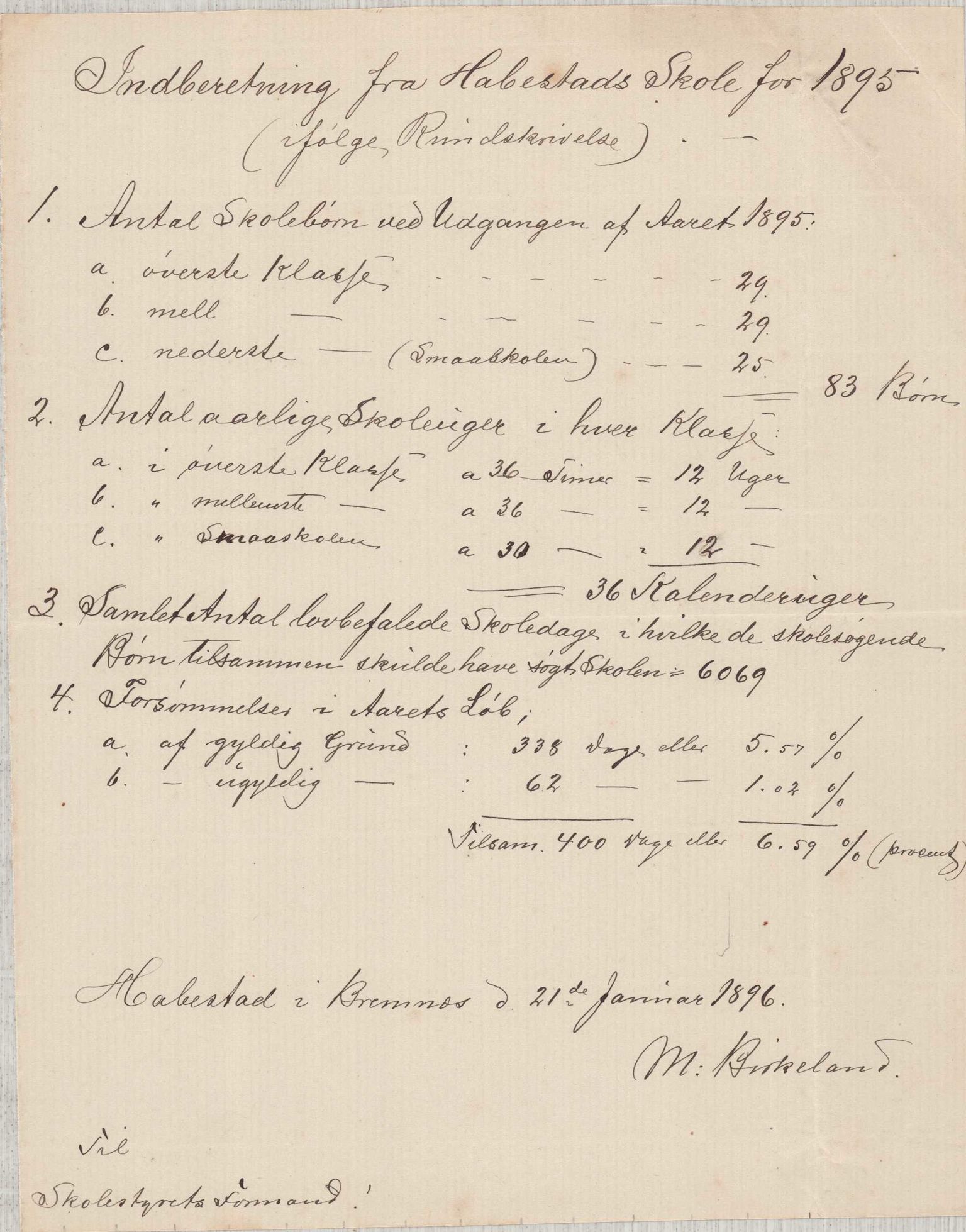 Finnaas kommune. Skulestyret, IKAH/1218a-211/D/Da/L0001/0004: Kronologisk ordna korrespondanse / Kronologisk ordna korrespondanse , 1894-1896, p. 152