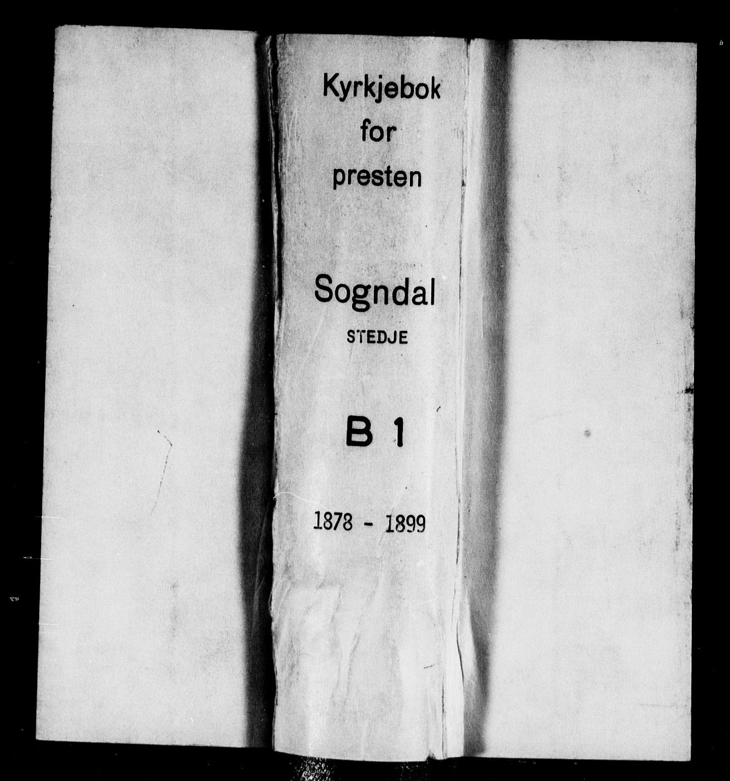 Sogndal sokneprestembete, SAB/A-81301/H/Haa/Haab/L0001: Parish register (official) no. B 1, 1878-1899