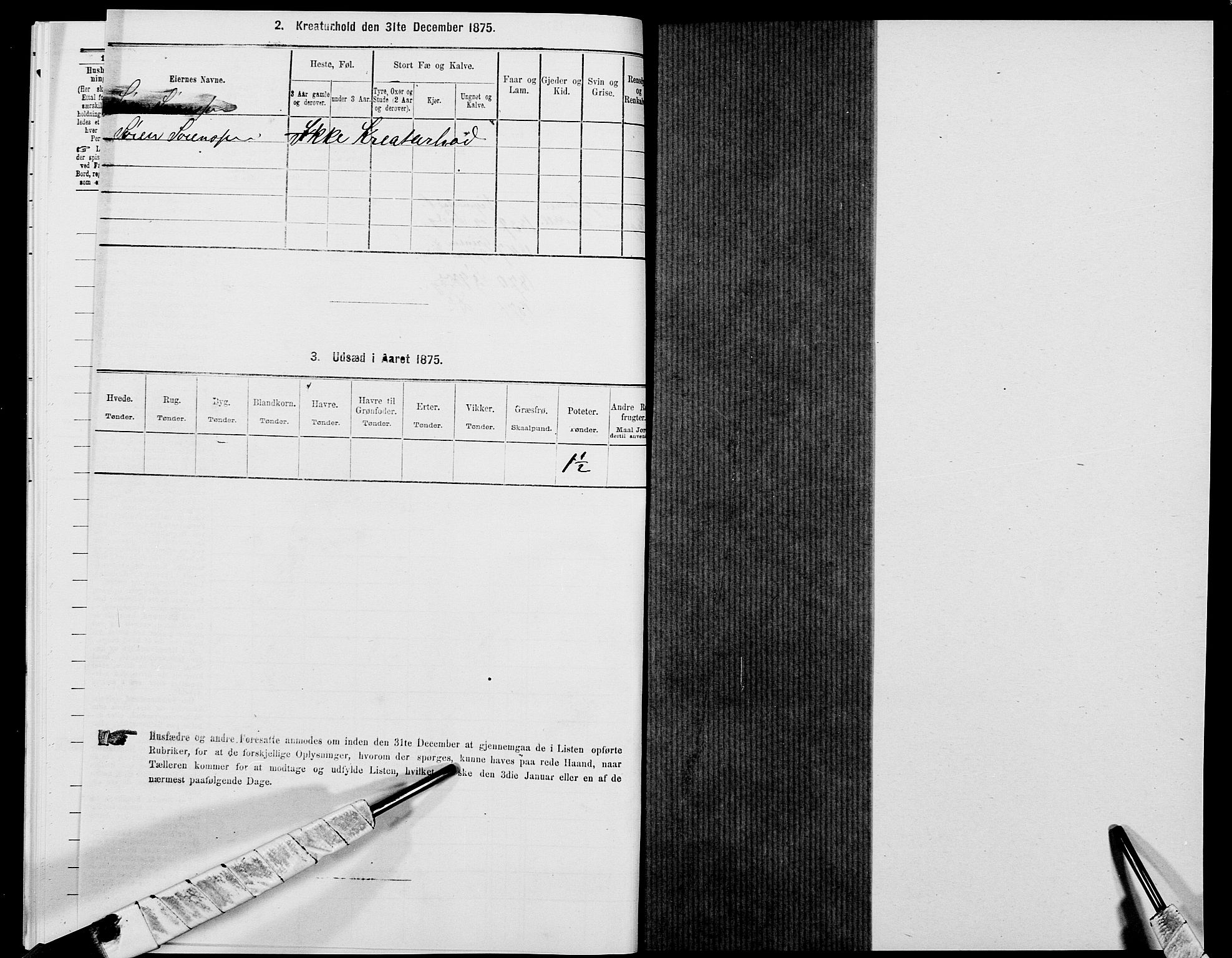 SAK, 1875 census for 1018P Søgne, 1875, p. 914