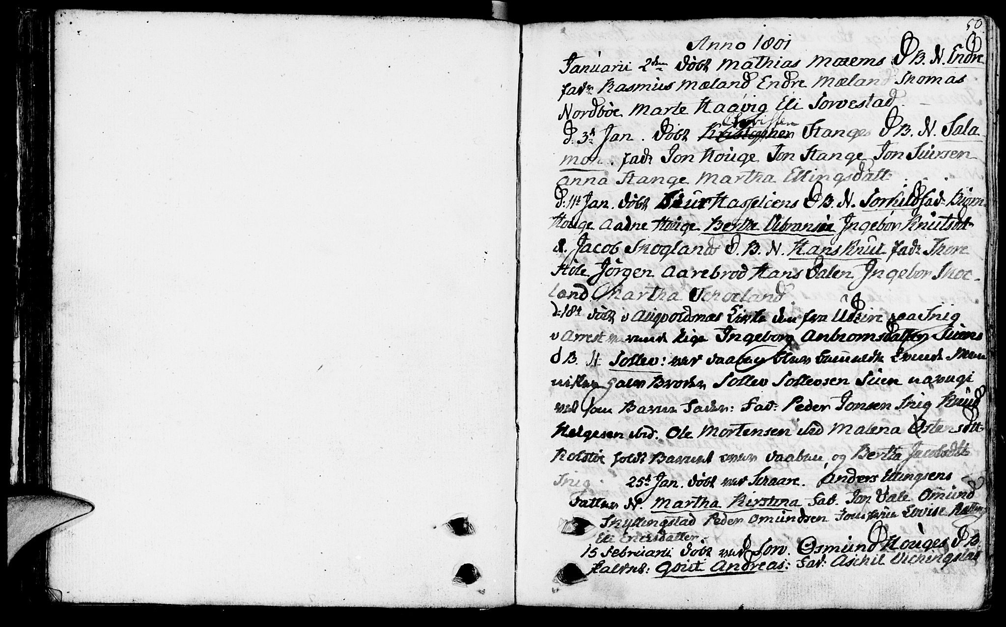 Torvastad sokneprestkontor, SAST/A -101857/H/Ha/Haa/L0002: Parish register (official) no. A 2, 1801-1817, p. 50