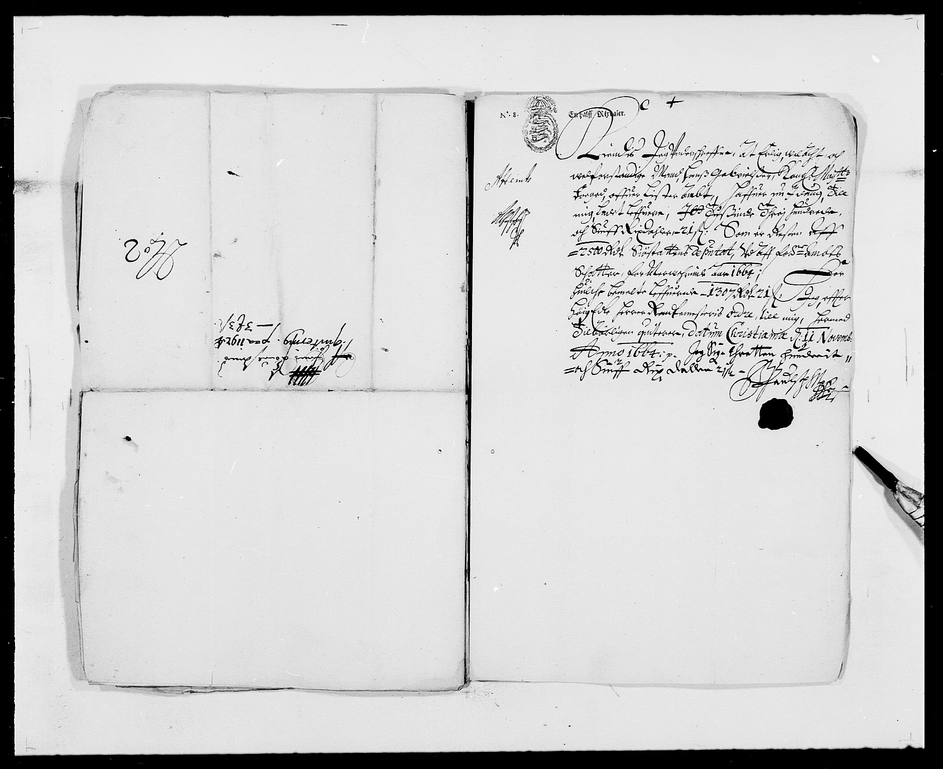 Rentekammeret inntil 1814, Reviderte regnskaper, Fogderegnskap, AV/RA-EA-4092/R41/L2523: Fogderegnskap Lista, 1663-1664, p. 407