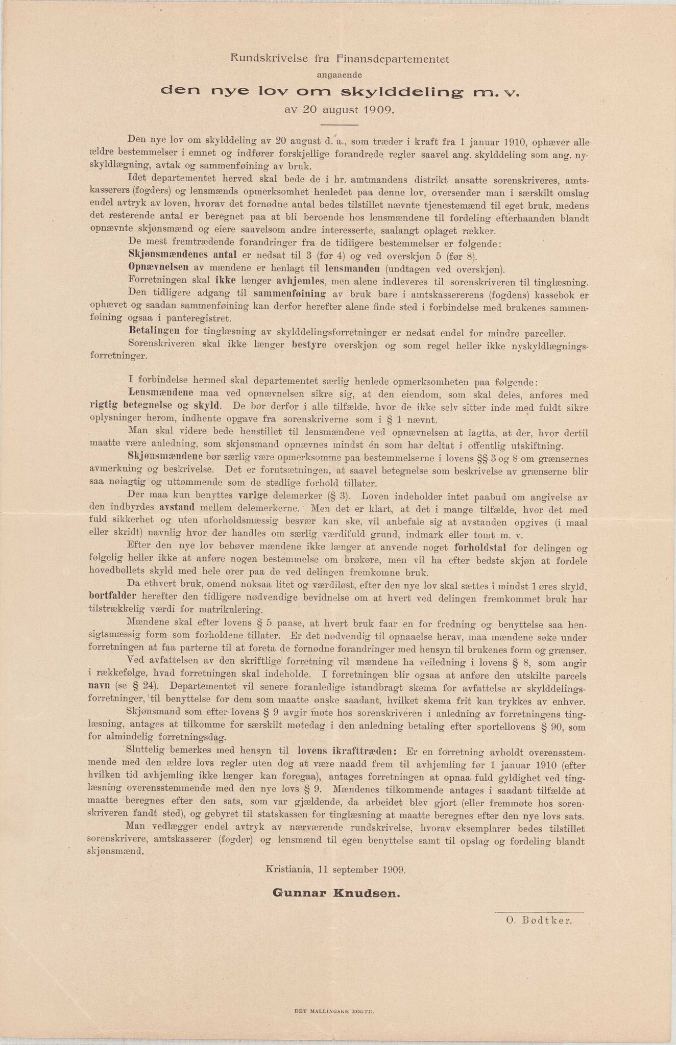 Finnaas kommune. Formannskapet, IKAH/1218a-021/D/Da/L0001/0011: Korrespondanse / saker / Kronologisk ordna korrespondanse , 1908-1912, p. 7