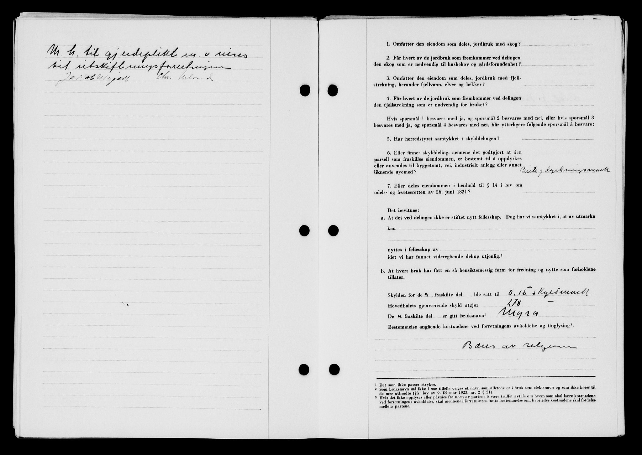 Lyngdal sorenskriveri, AV/SAK-1221-0004/G/Gb/L0665: Mortgage book no. A XI, 1950-1950, Diary no: : 669/1950