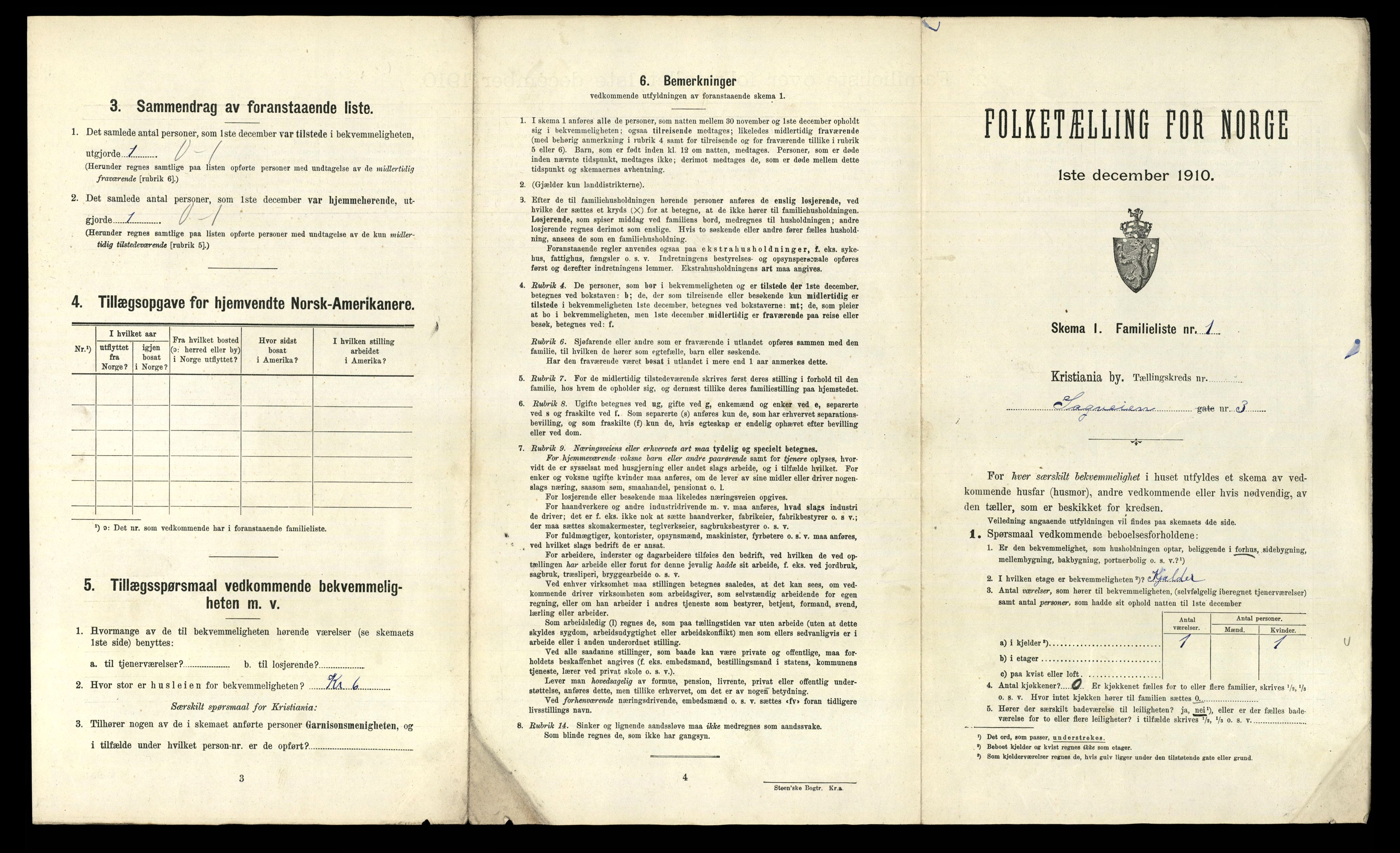 RA, 1910 census for Kristiania, 1910, p. 83571