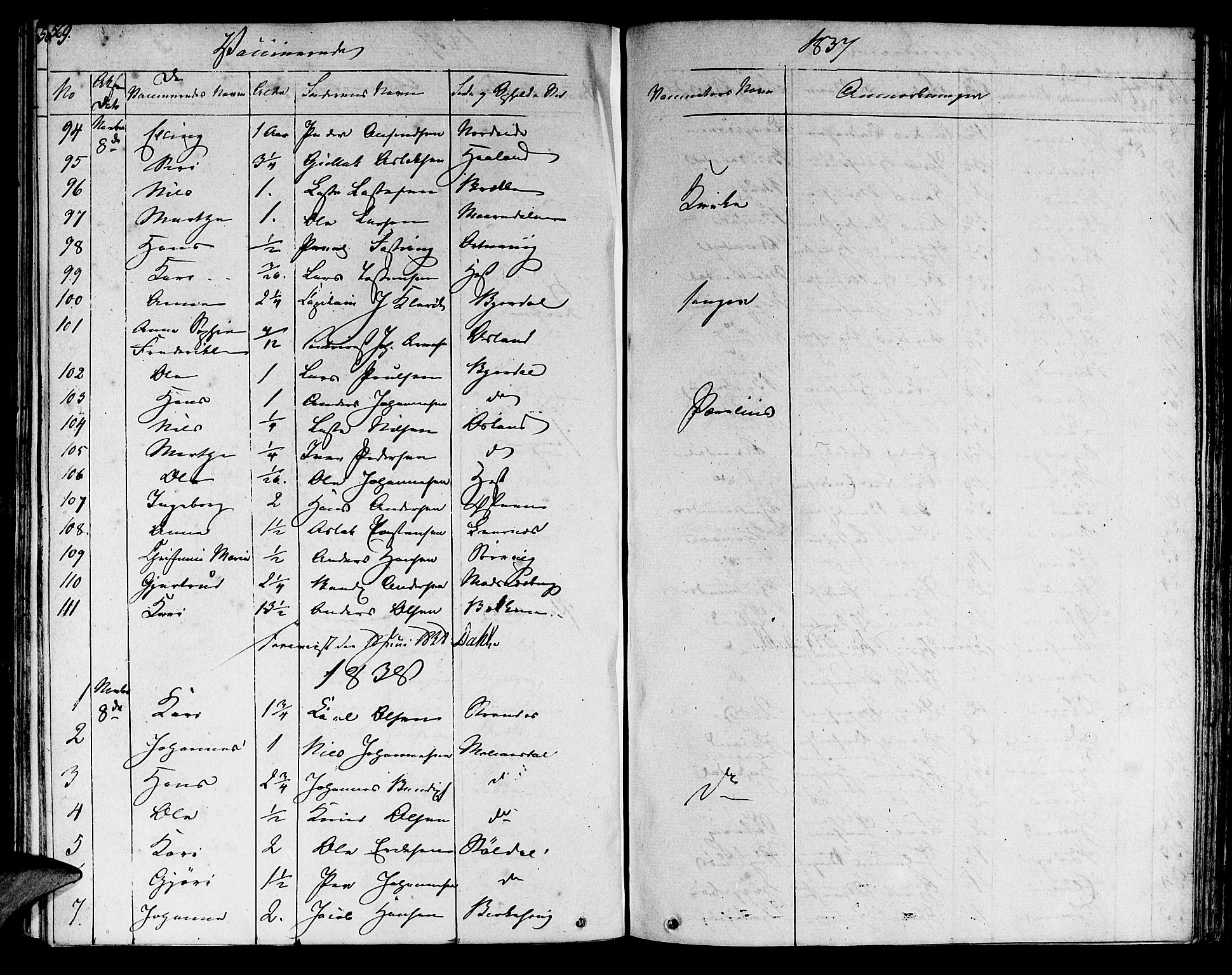 Lavik sokneprestembete, AV/SAB-A-80901: Parish register (official) no. A 2II, 1821-1842, p. 569