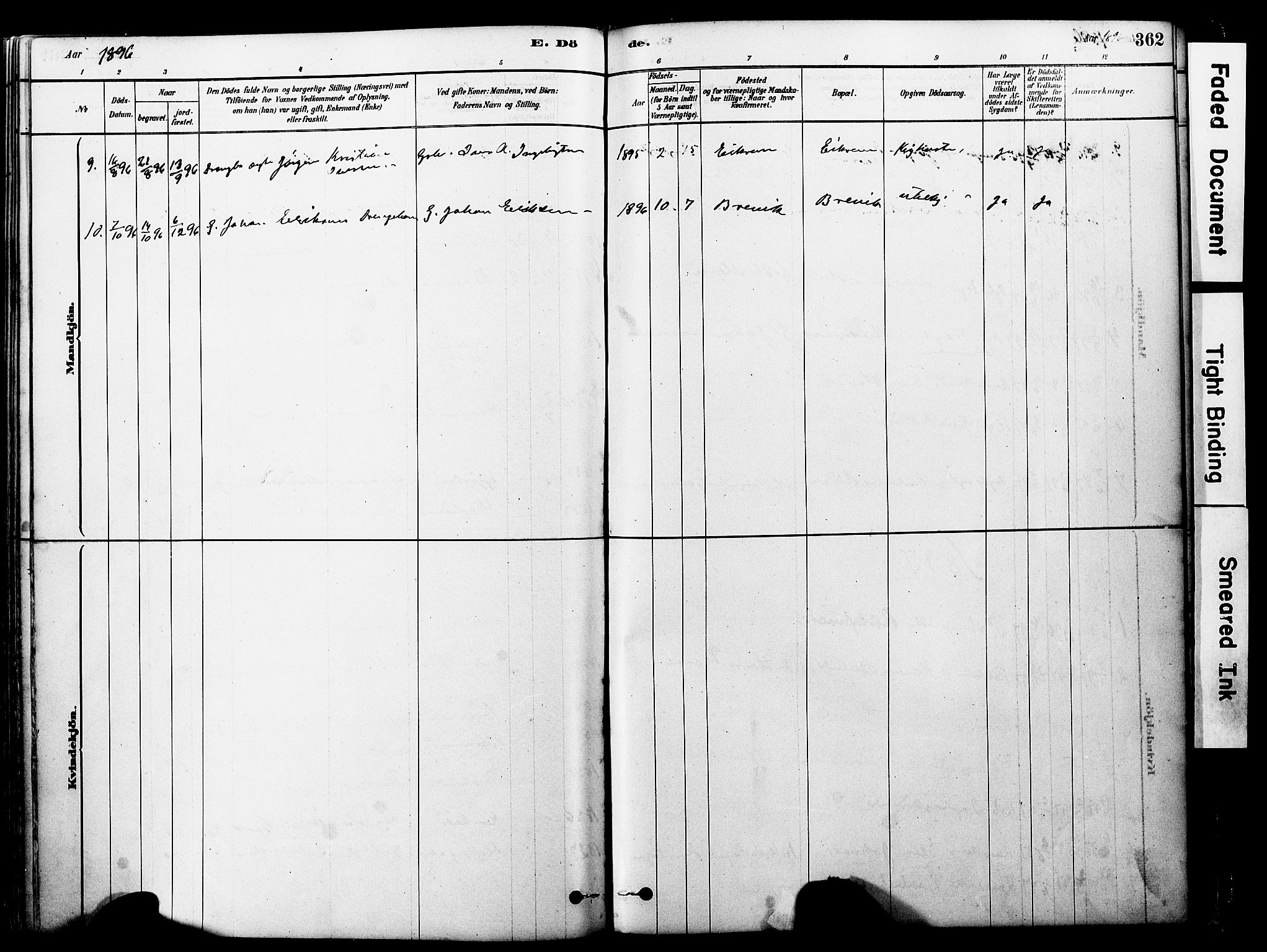 Ministerialprotokoller, klokkerbøker og fødselsregistre - Møre og Romsdal, SAT/A-1454/560/L0721: Parish register (official) no. 560A05, 1878-1917, p. 362