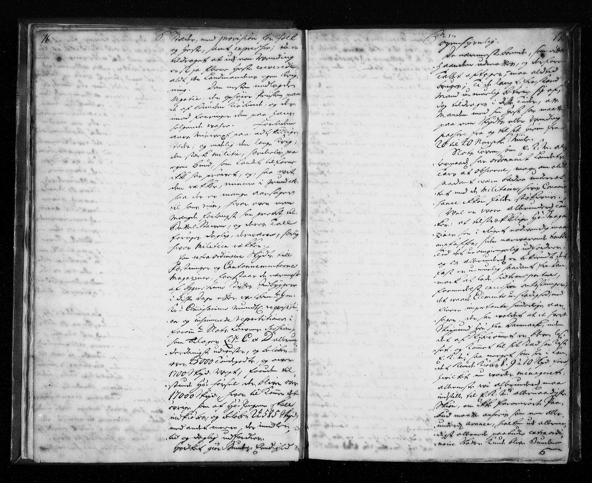 Stattholderembetet 1572-1771, AV/RA-EA-2870/Aa/L0009: Voteringsprotokoll (konseptprotokoll), 1718-1719, p. 16-17