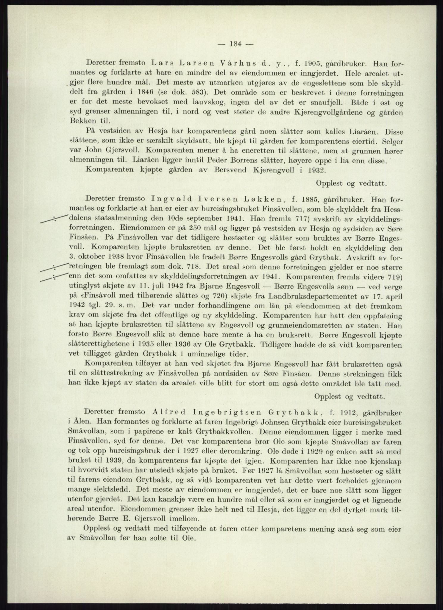 Høyfjellskommisjonen, AV/RA-S-1546/X/Xa/L0001: Nr. 1-33, 1909-1953, p. 4460