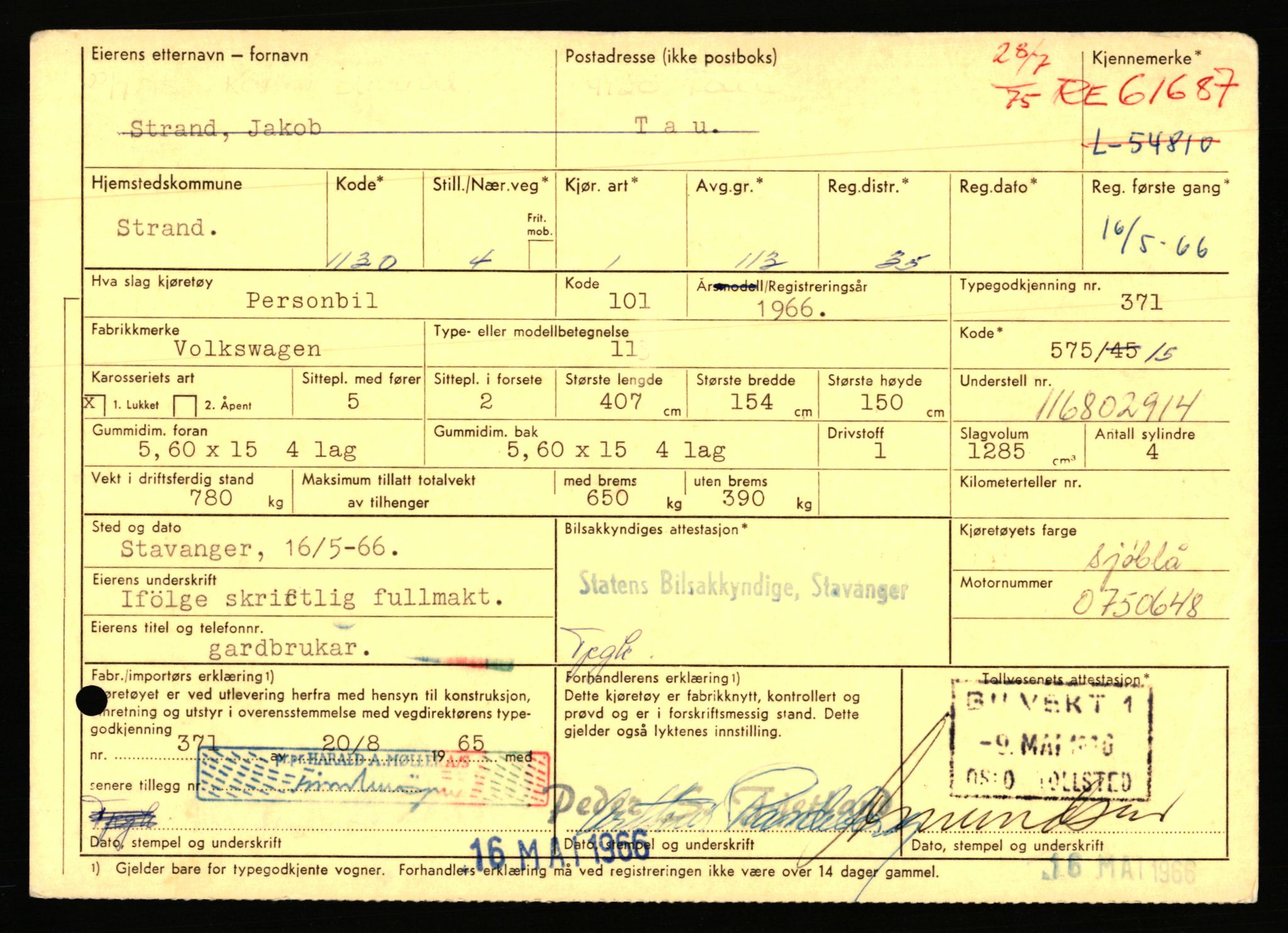 Stavanger trafikkstasjon, AV/SAST-A-101942/0/F/L0054: L-54200 - L-55699, 1930-1971, p. 1263