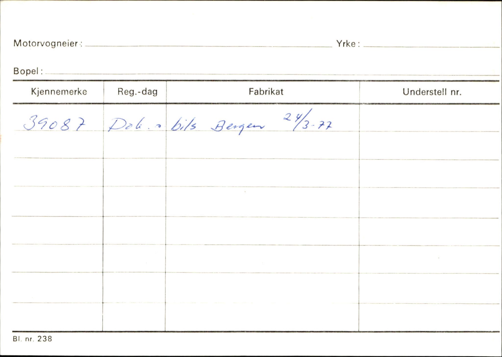 Statens vegvesen, Sogn og Fjordane vegkontor, SAB/A-5301/4/F/L0131: Eigarregister Høyanger P-Å. Stryn S-Å, 1945-1975, p. 1063