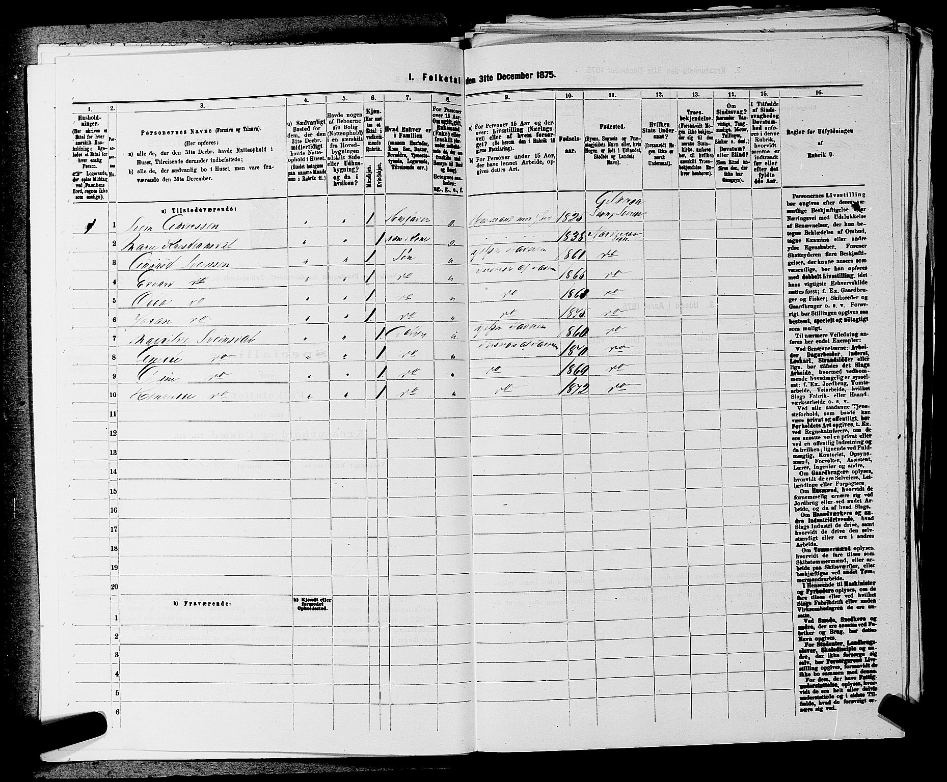 SAKO, 1875 census for 0613L Norderhov/Norderhov, Haug og Lunder, 1875, p. 641