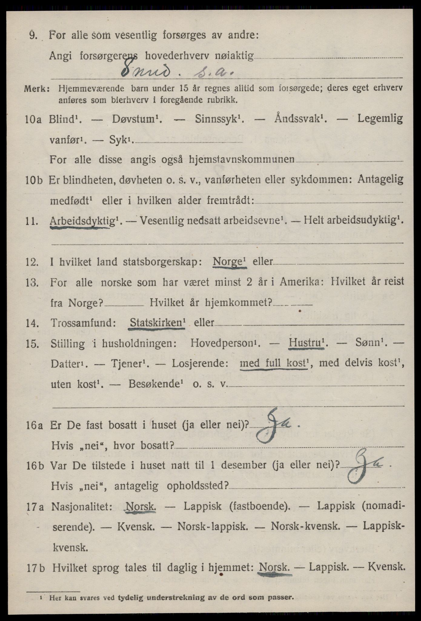 SAT, 1920 census for Rissa, 1920, p. 1604