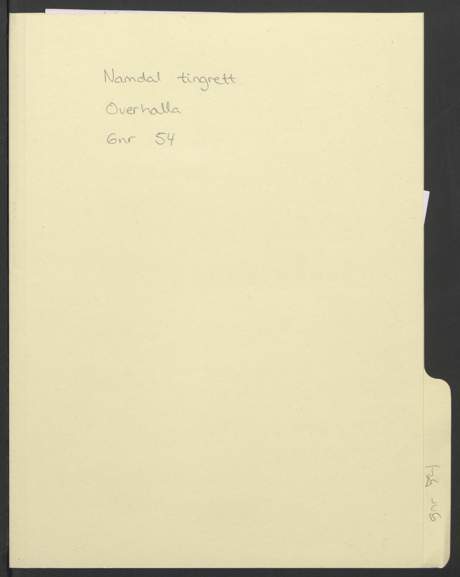Namdal sorenskriveri, SAT/A-4133: Mortgage register no. 19, p. 1