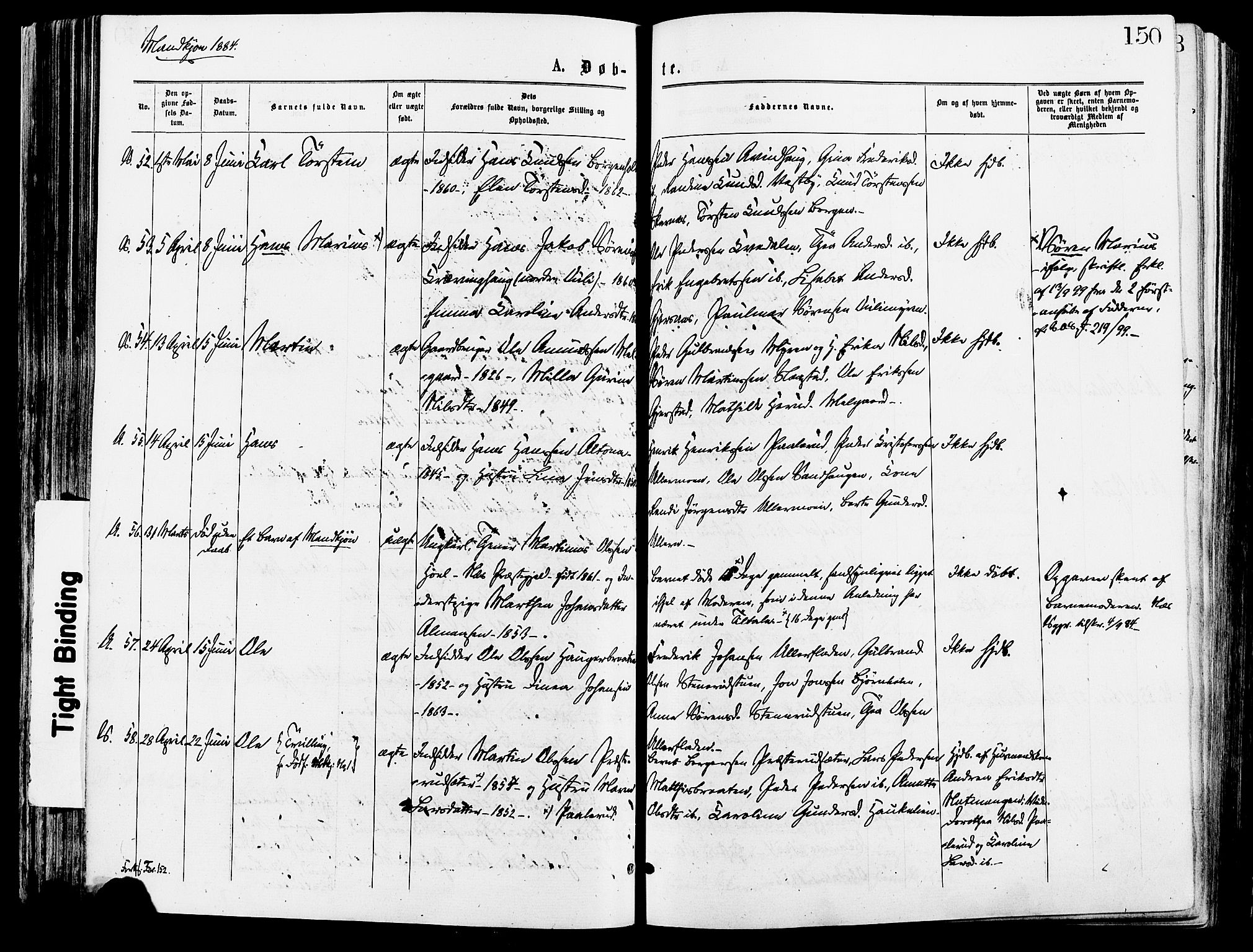 Sør-Odal prestekontor, AV/SAH-PREST-030/H/Ha/Haa/L0005: Parish register (official) no. 5, 1876-1885, p. 150