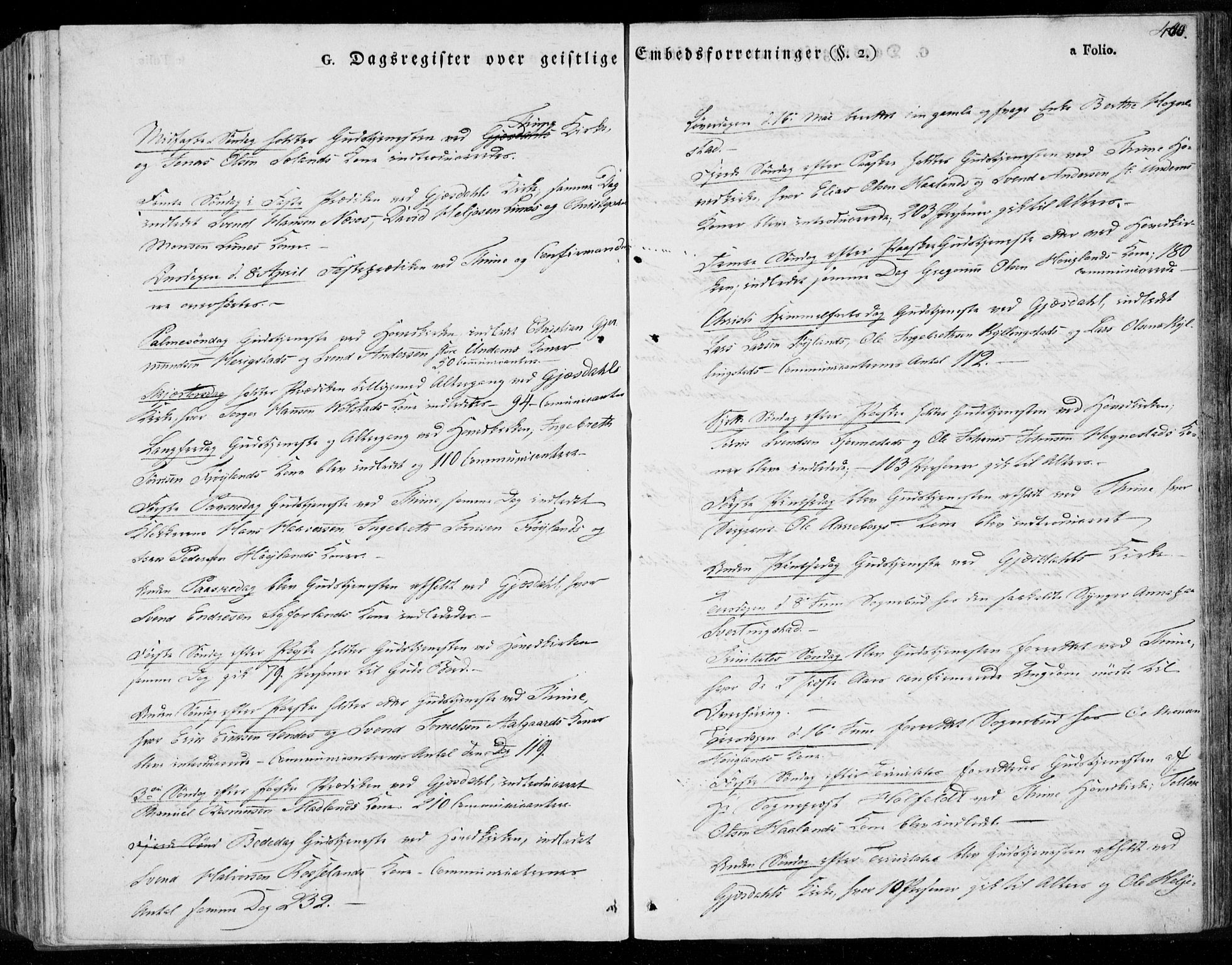 Lye sokneprestkontor, AV/SAST-A-101794/001/30BA/L0004: Parish register (official) no. A 4, 1826-1841, p. 440