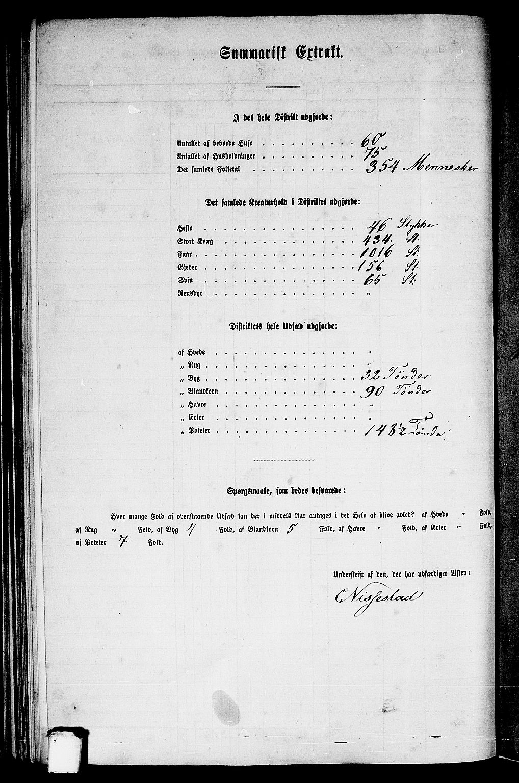 RA, 1865 census for Vik, 1865, p. 94