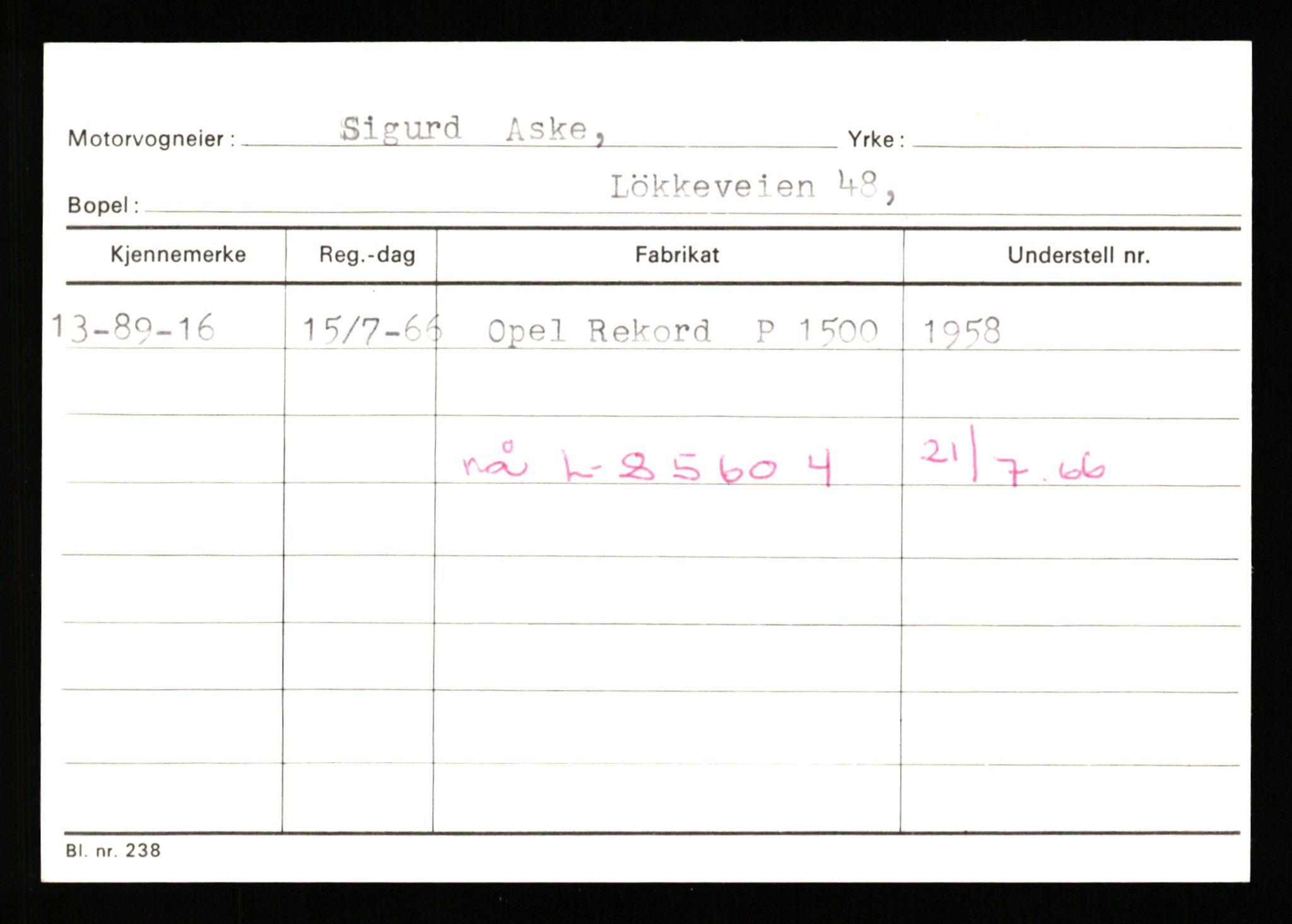 Stavanger trafikkstasjon, AV/SAST-A-101942/0/G/L0010: Registreringsnummer: 130000 - 239953, 1930-1971, p. 277