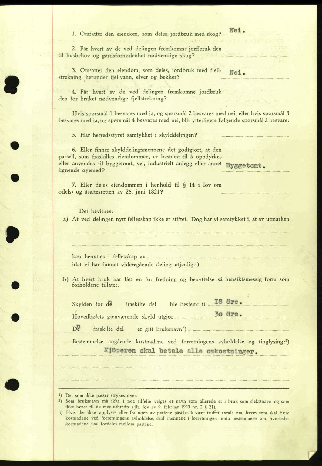 Moss sorenskriveri, SAO/A-10168: Mortgage book no. A9, 1941-1942, Diary no: : 1074/1942