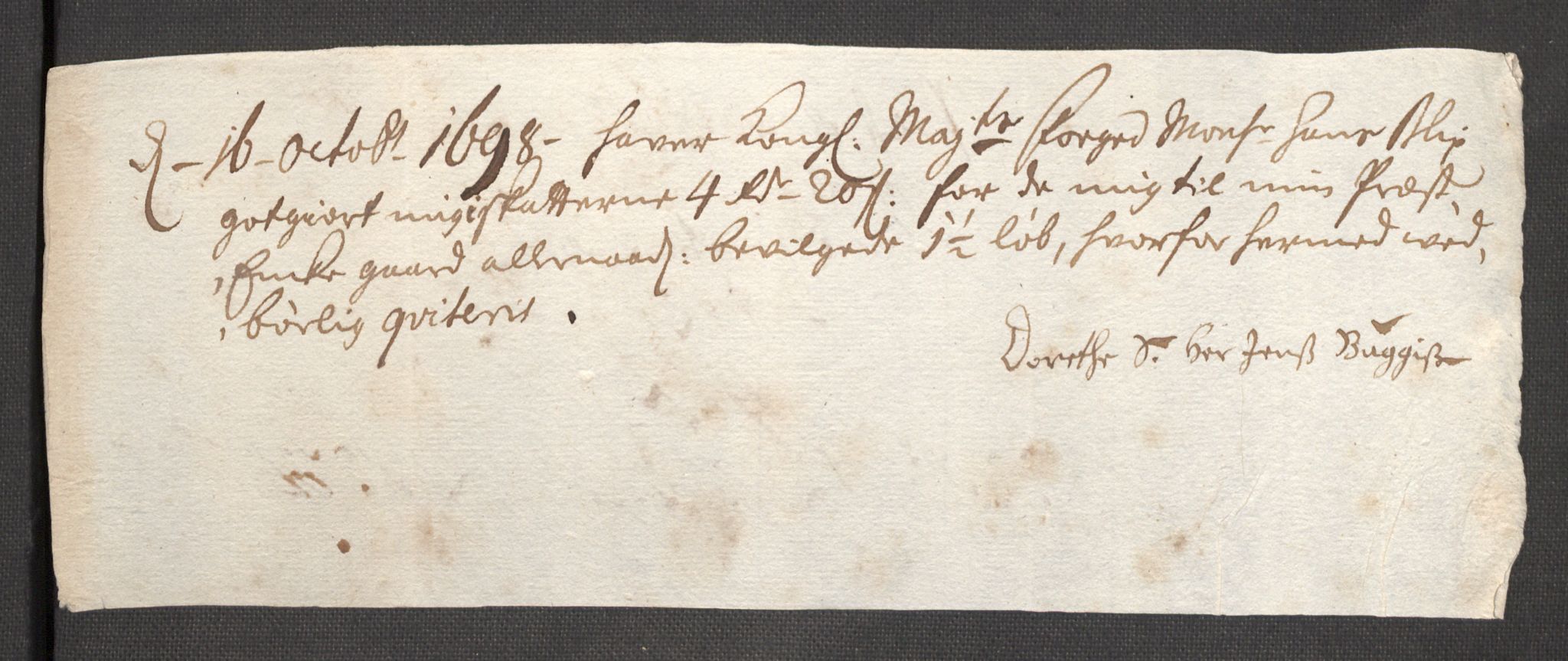 Rentekammeret inntil 1814, Reviderte regnskaper, Fogderegnskap, AV/RA-EA-4092/R52/L3310: Fogderegnskap Sogn, 1698-1699, p. 233