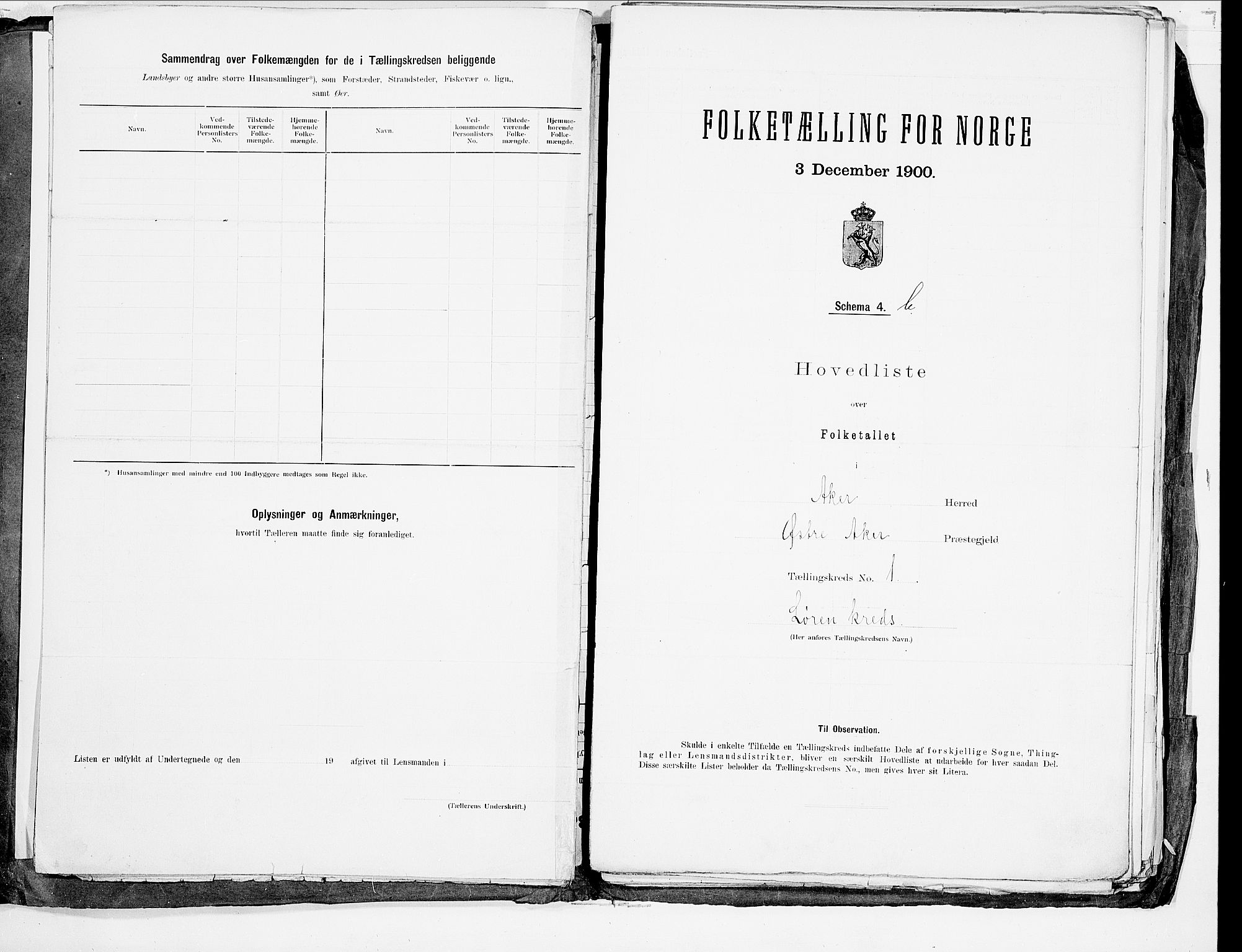 SAO, 1900 census for Aker, 1900, p. 7