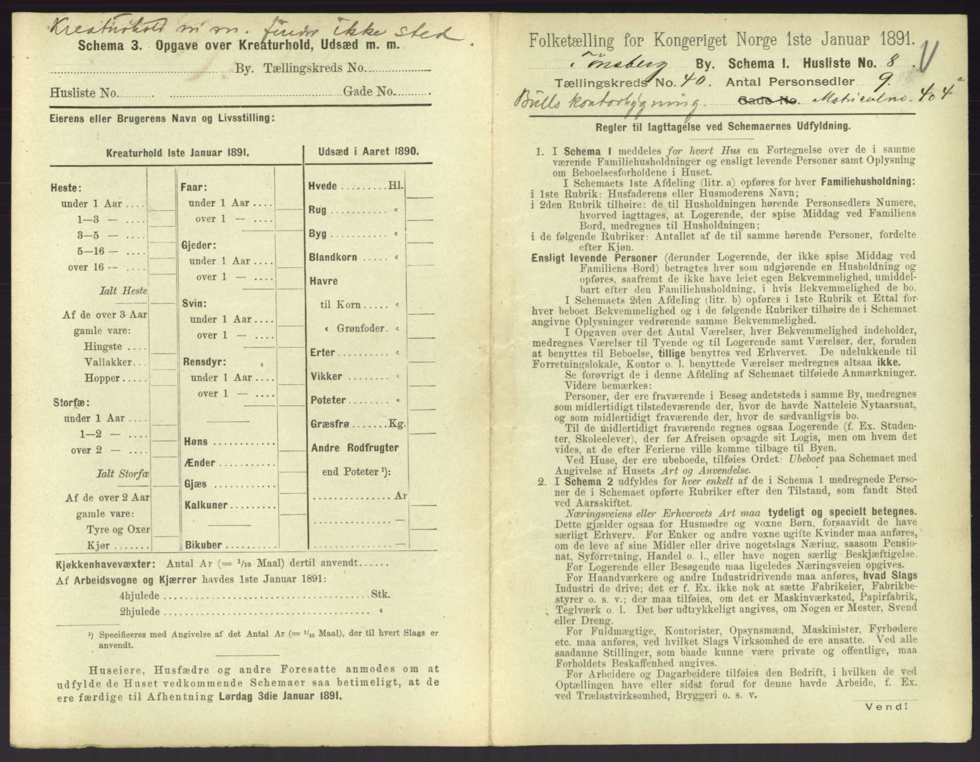 RA, 1891 census for 0705 Tønsberg, 1891, p. 1142