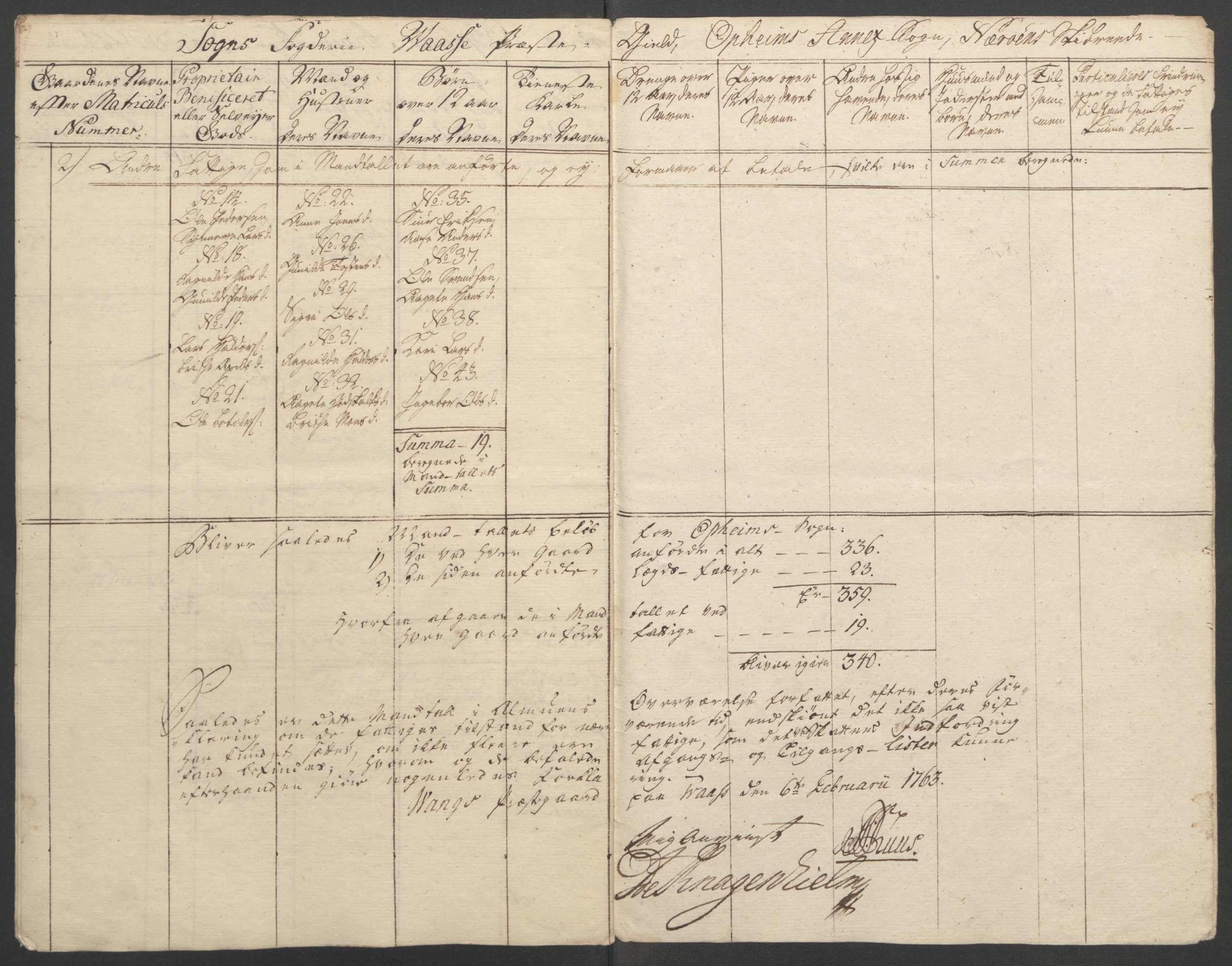 Rentekammeret inntil 1814, Reviderte regnskaper, Fogderegnskap, AV/RA-EA-4092/R52/L3418: Ekstraskatten Sogn, 1762-1769, p. 205