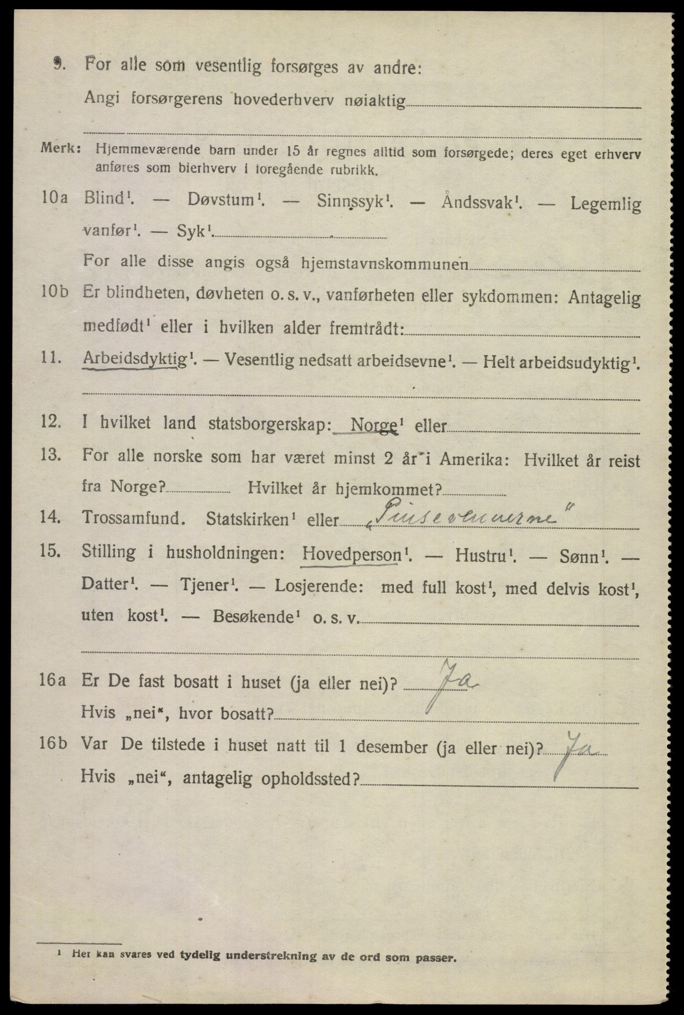 SAKO, 1920 census for Ramnes, 1920, p. 3251