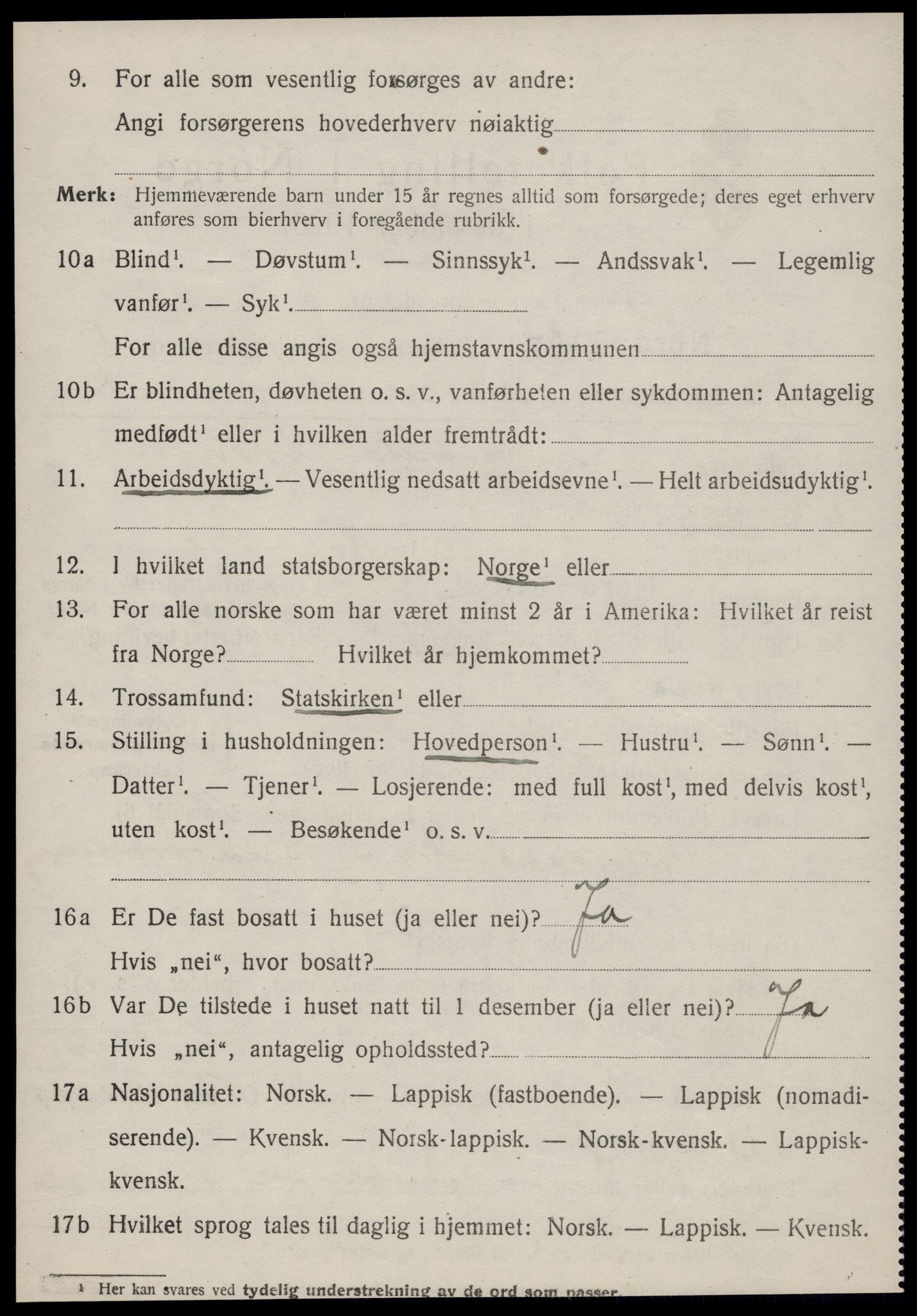 SAT, 1920 census for Nord-Frøya, 1920, p. 2808