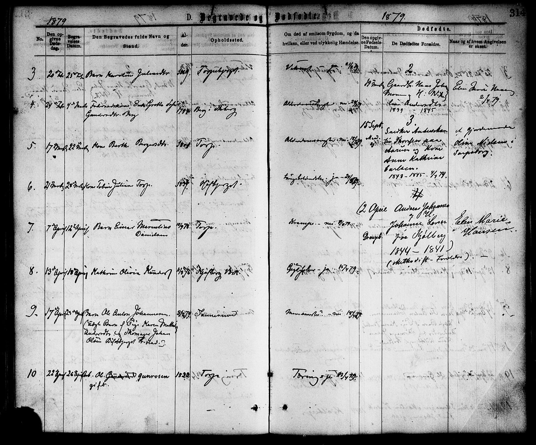 Borge prestekontor Kirkebøker, SAO/A-10903/F/Fa/L0007: Parish register (official) no. I 7, 1875-1886, p. 314