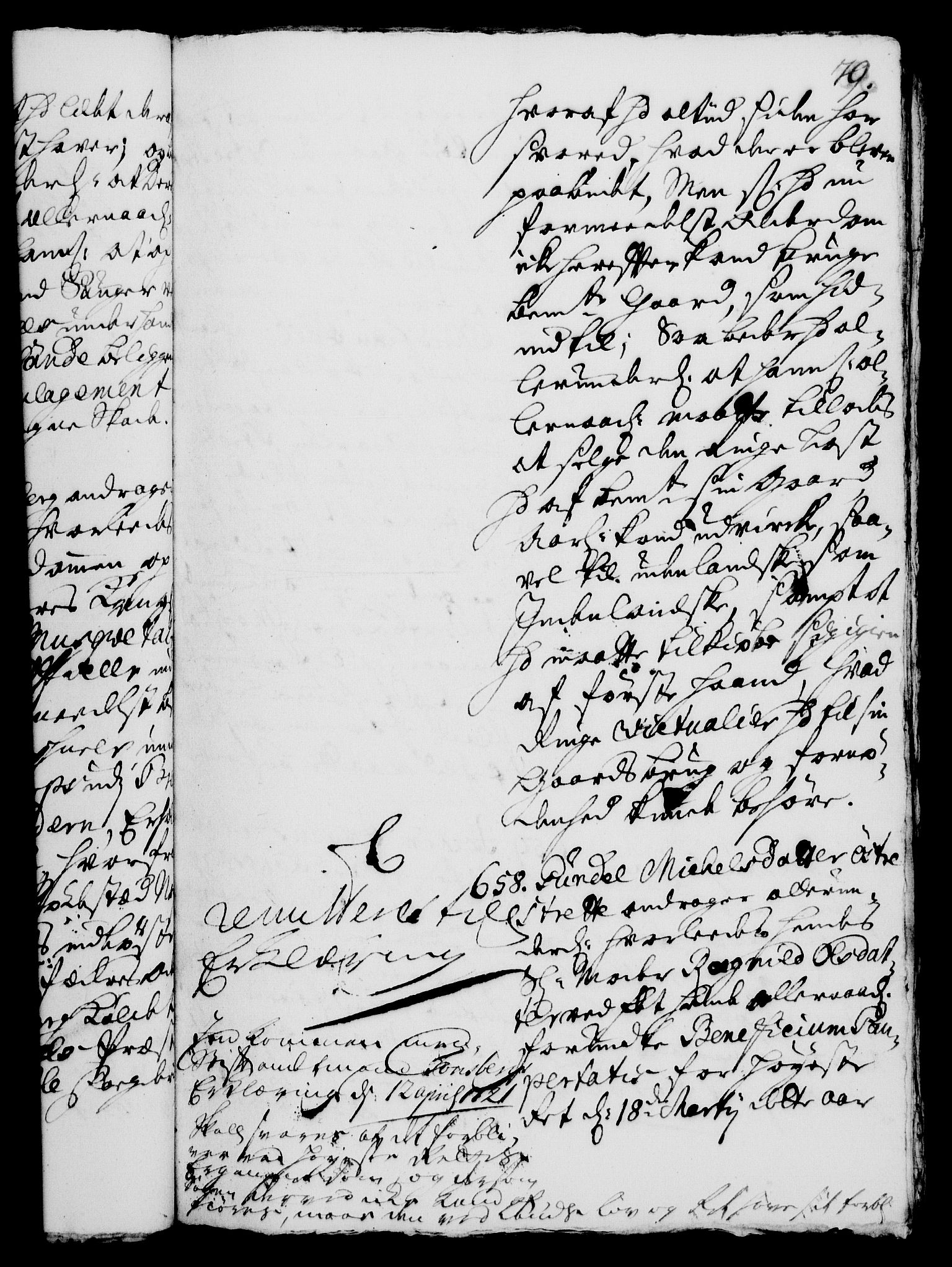 Rentekammeret, Kammerkanselliet, RA/EA-3111/G/Gh/Gha/L0003: Norsk ekstraktmemorialprotokoll, sak. 600-765 (merket RK 53.48), 1720-1721, p. 79